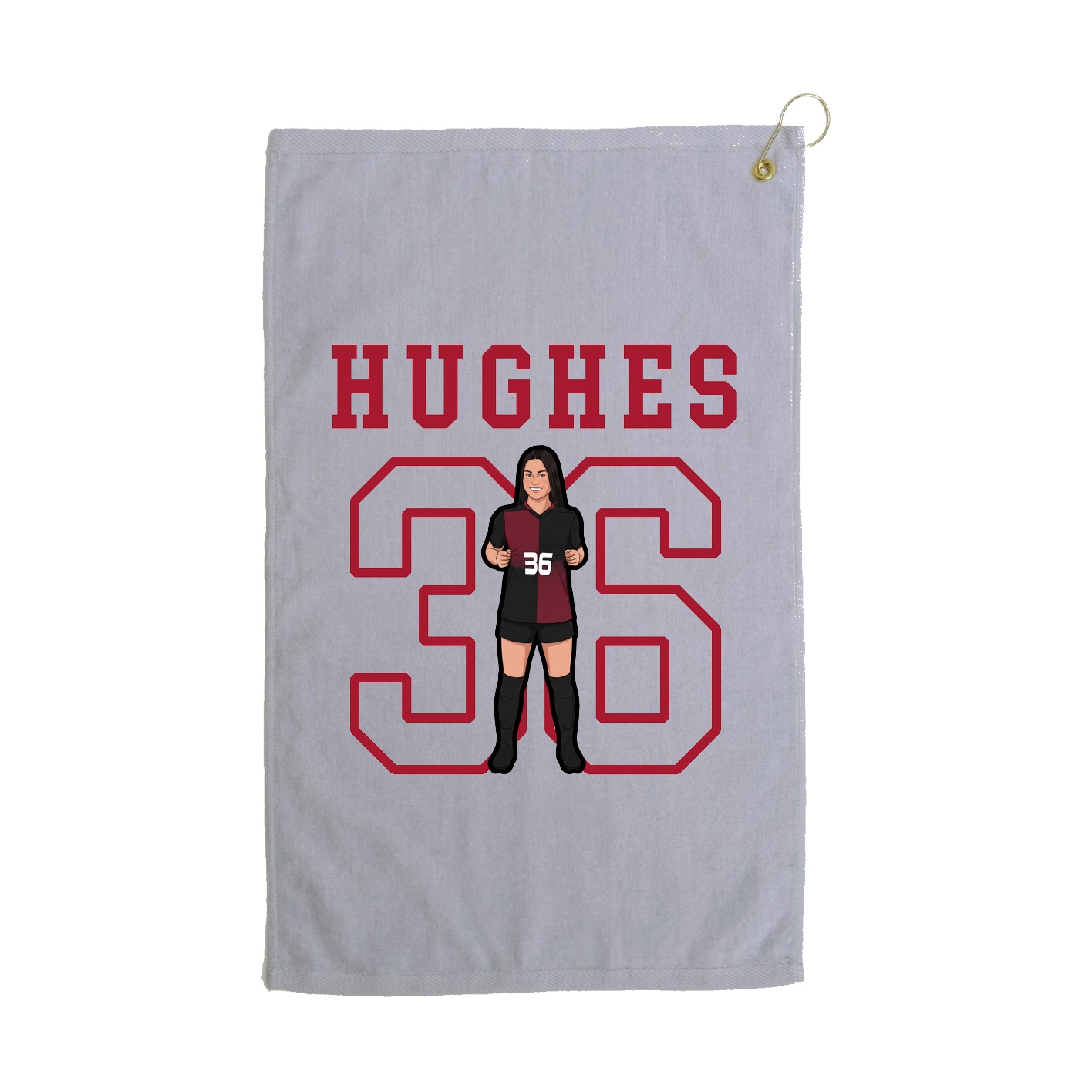 Golf Towel — Shirsey in Grey