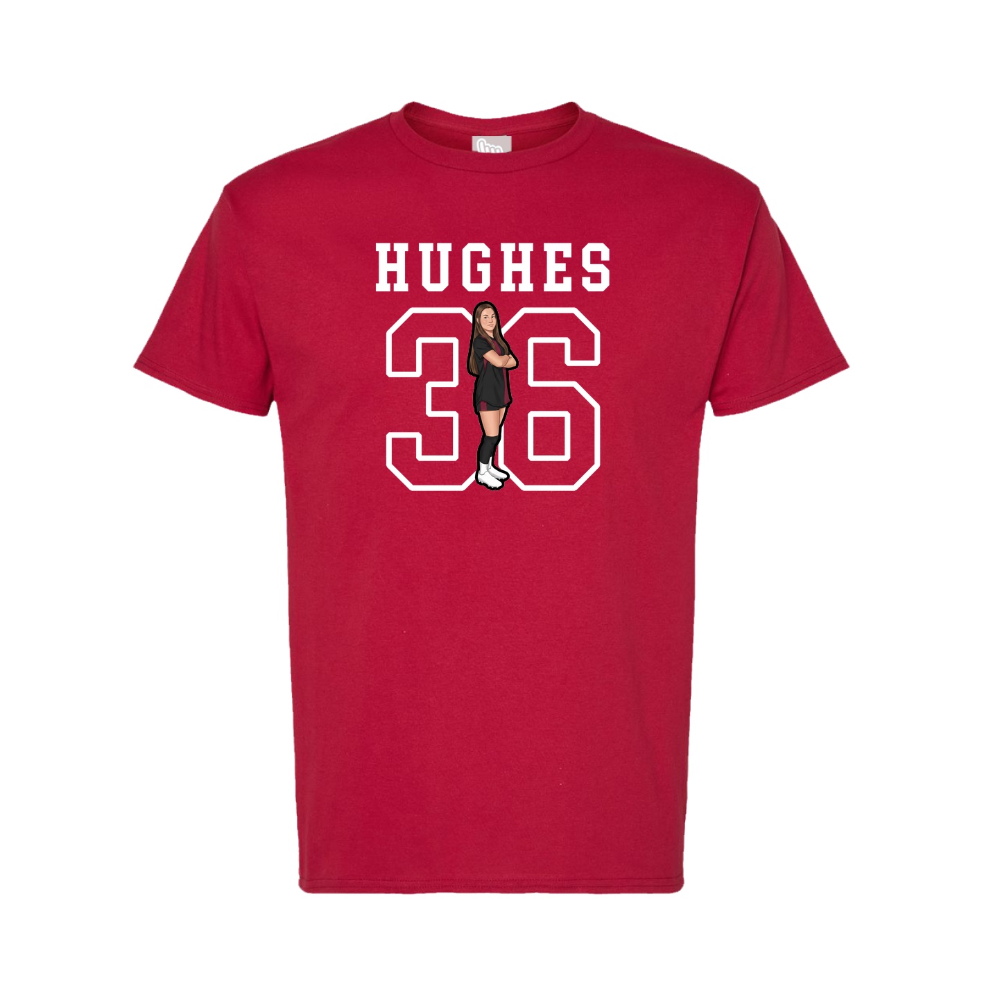 Tee — Shirsey in Crimson