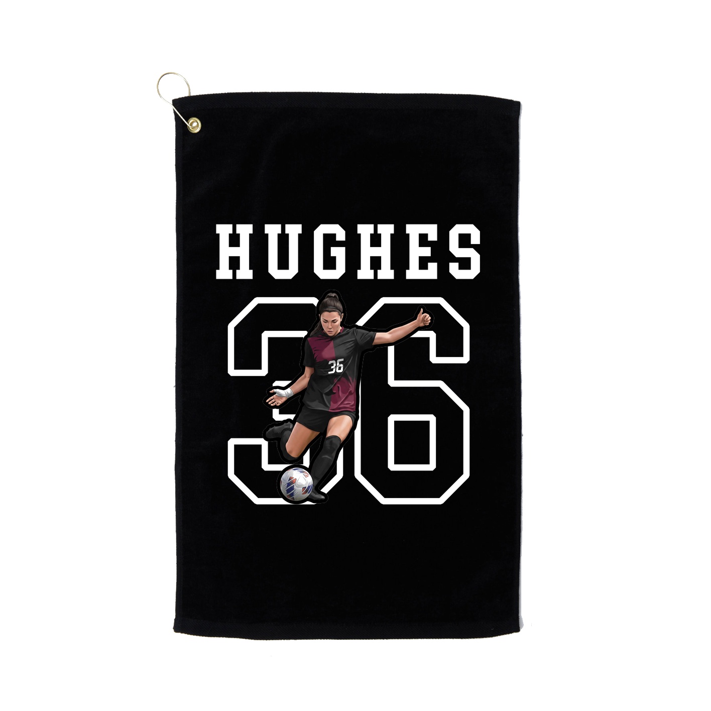 Golf Towel — Shirsey in Black