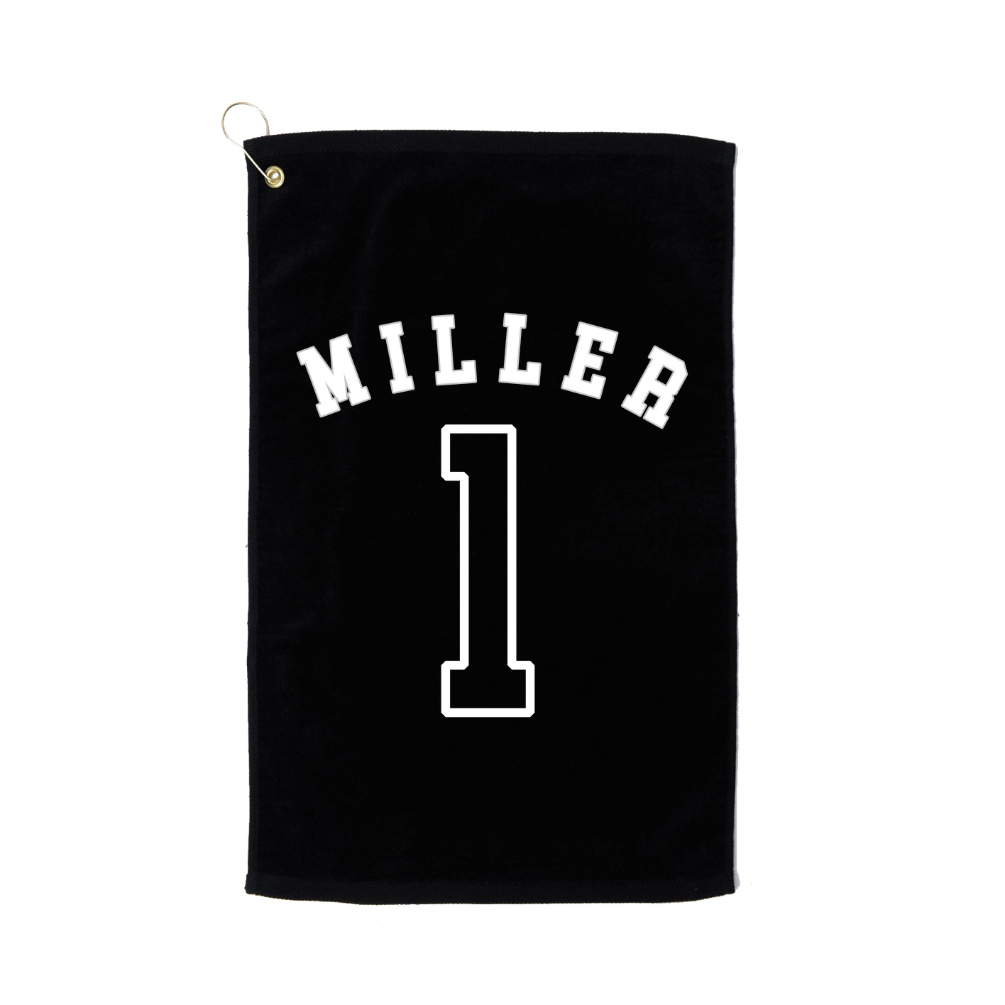 Golf Towel — Shirsey Arch in Black