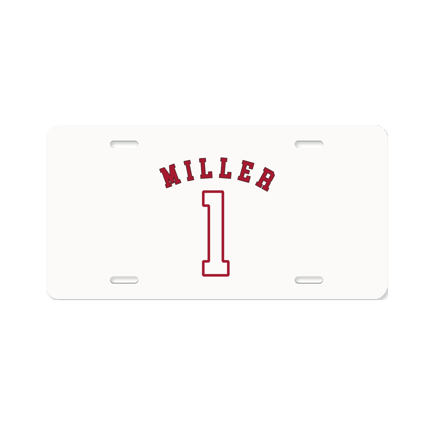 License Plate — Shirsey Arch in Classic