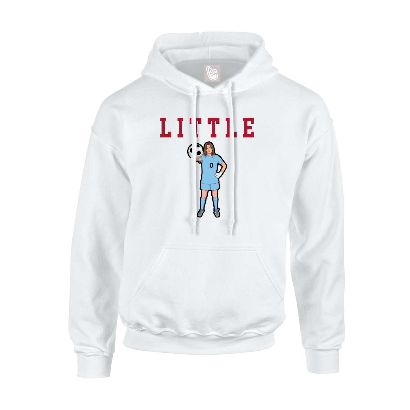 Hoodie — Shirsey in White