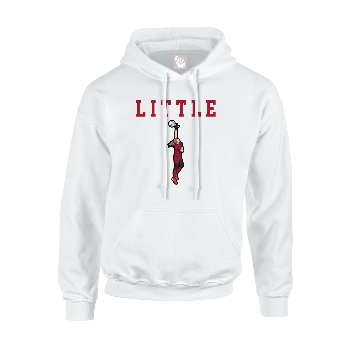 Youth Hoodie — Shirsey in White