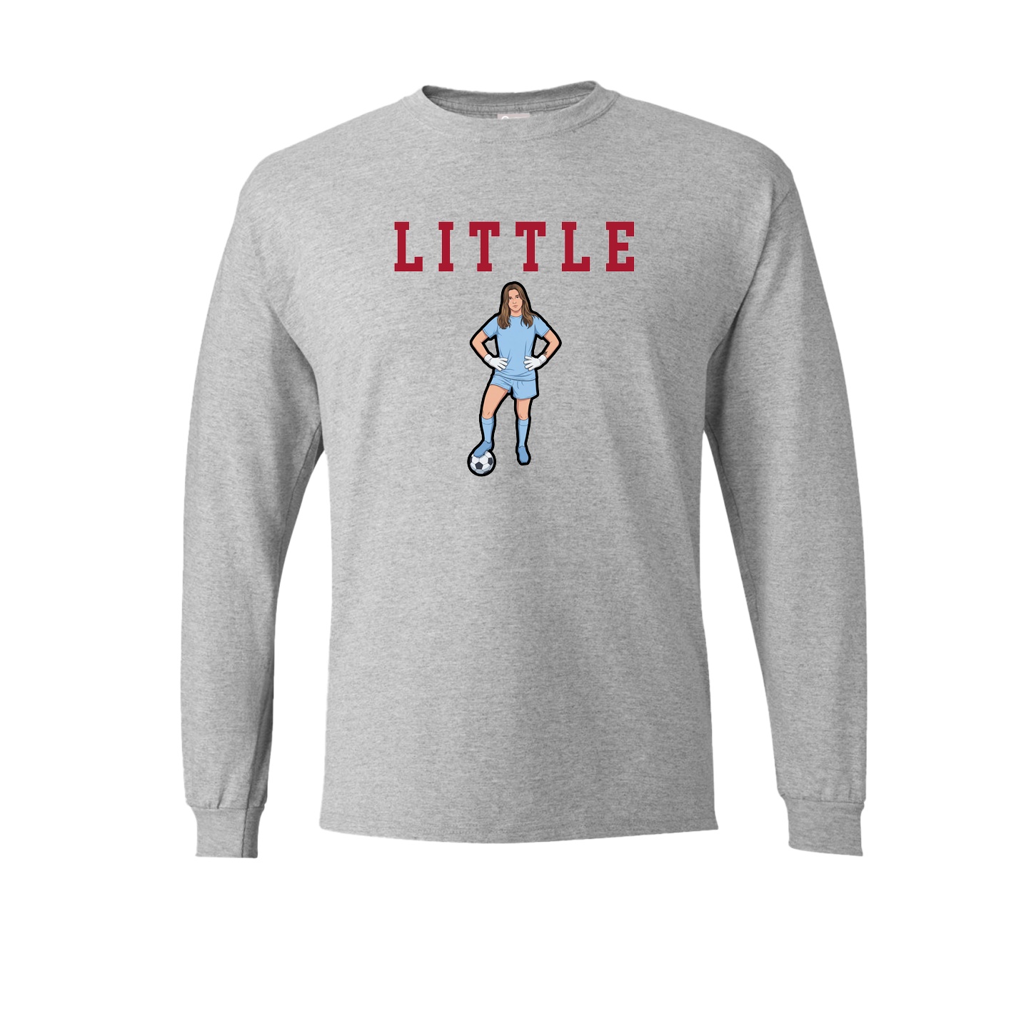 Long Sleeve Tee — Shirsey in Grey