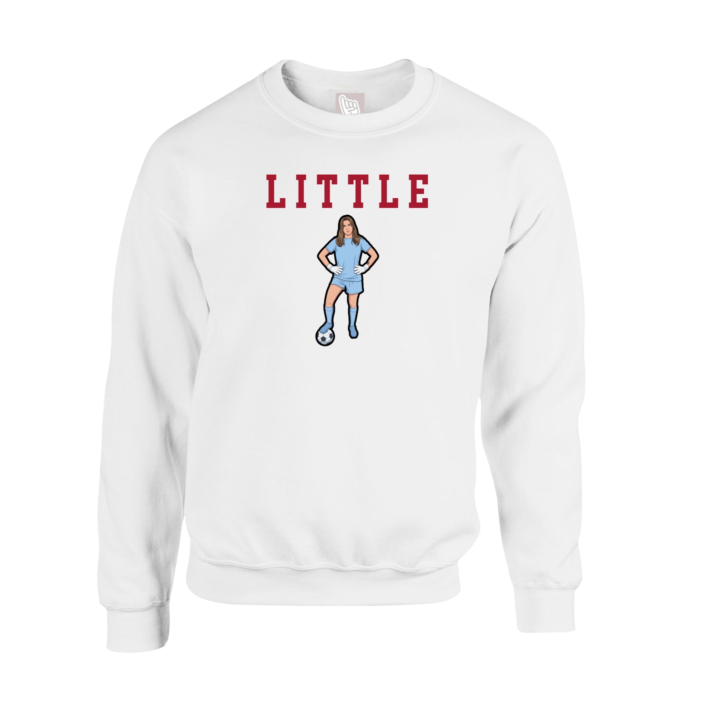 Fleece Crew — Shirsey in White