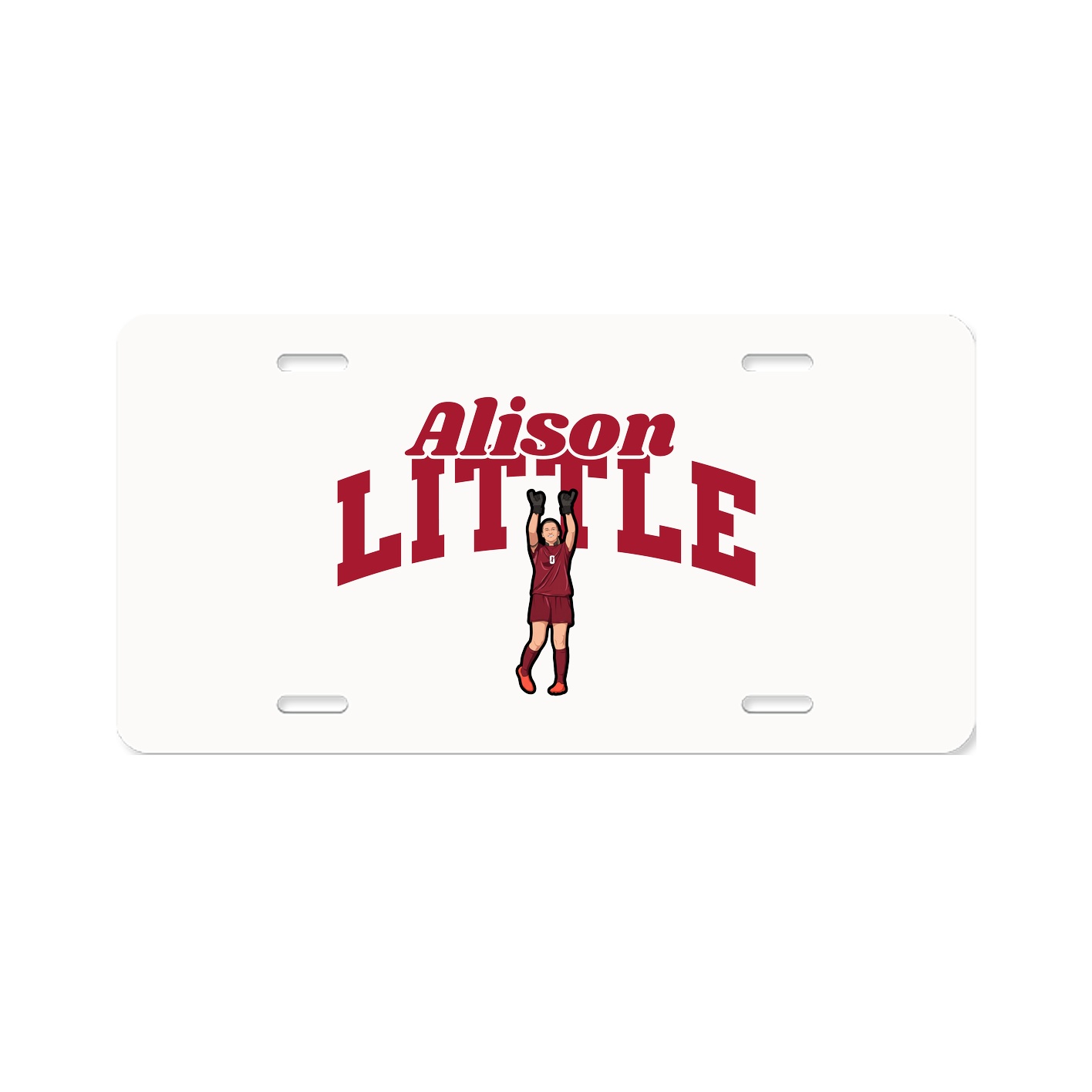 License Plate — Signature Arch in Classic
