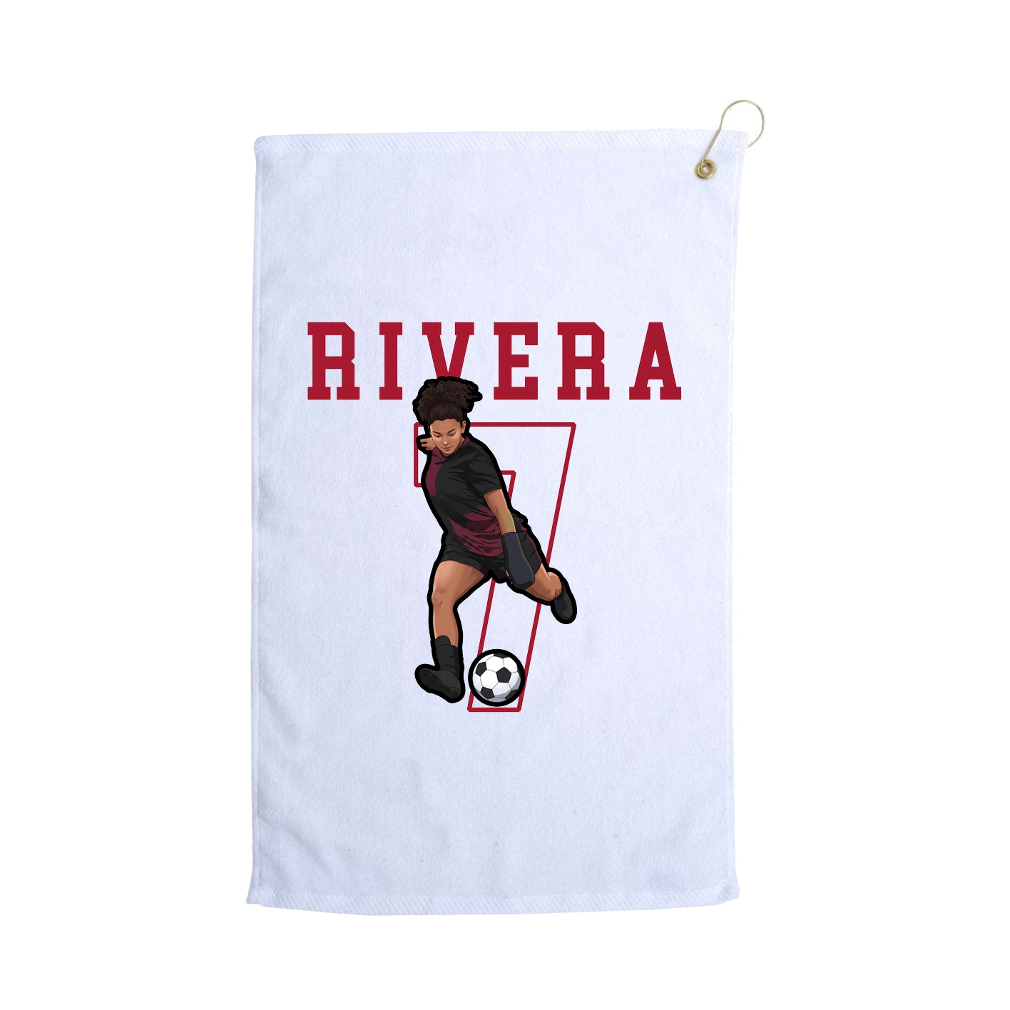 Golf Towel — Shirsey in White