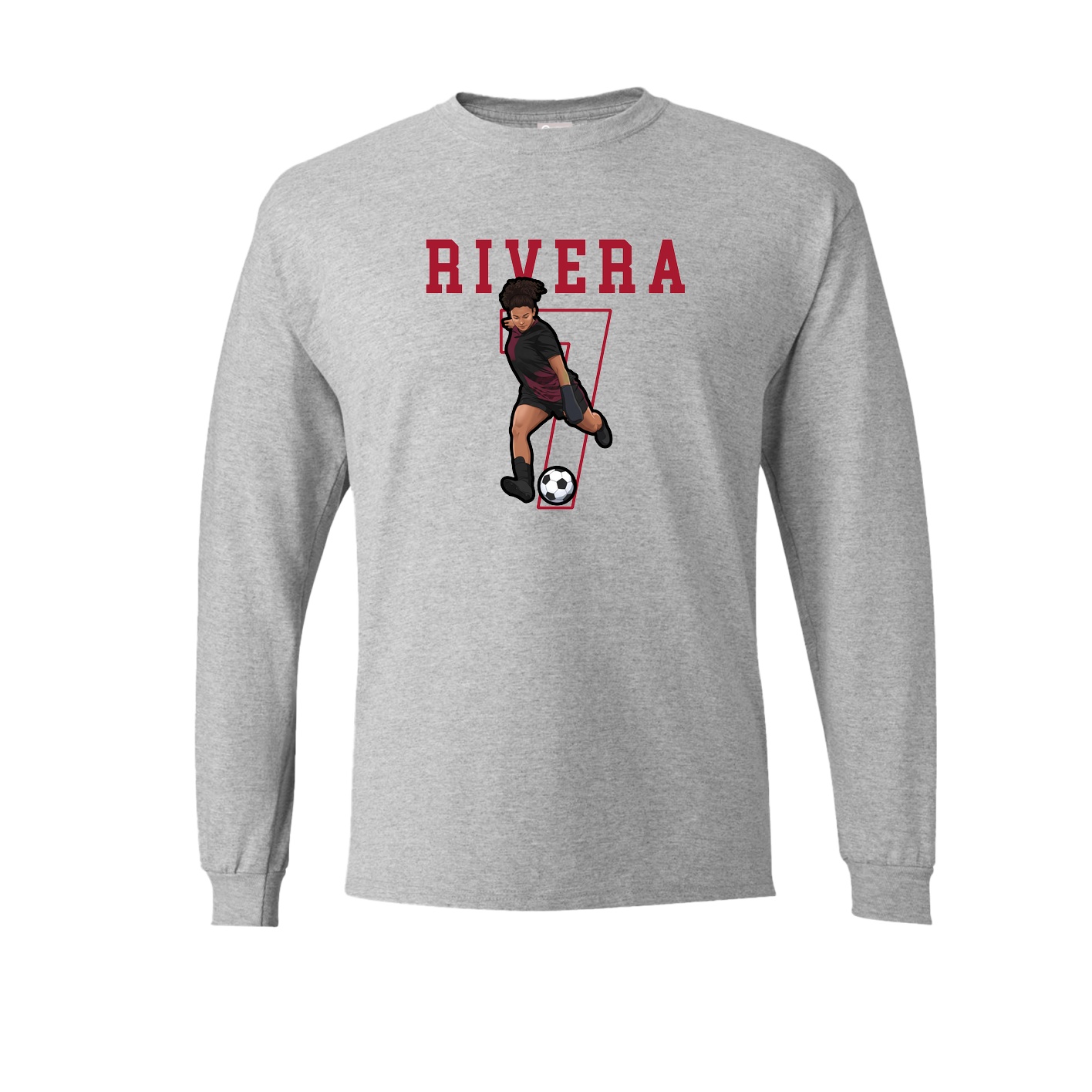 Long Sleeve Tee — Shirsey in Grey
