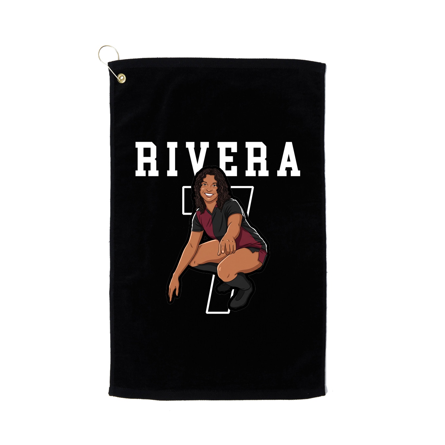 Golf Towel — Shirsey in Black