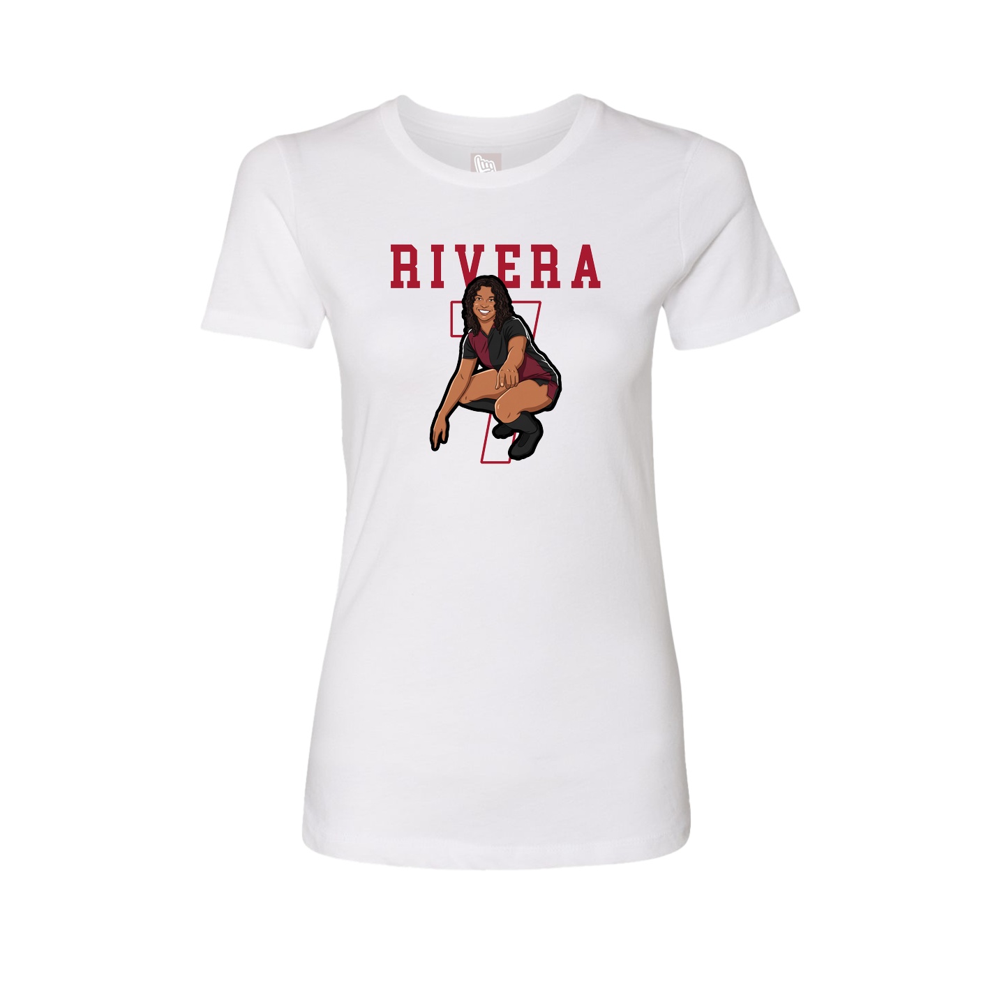 Fitted Women's Tee — Shirsey in White