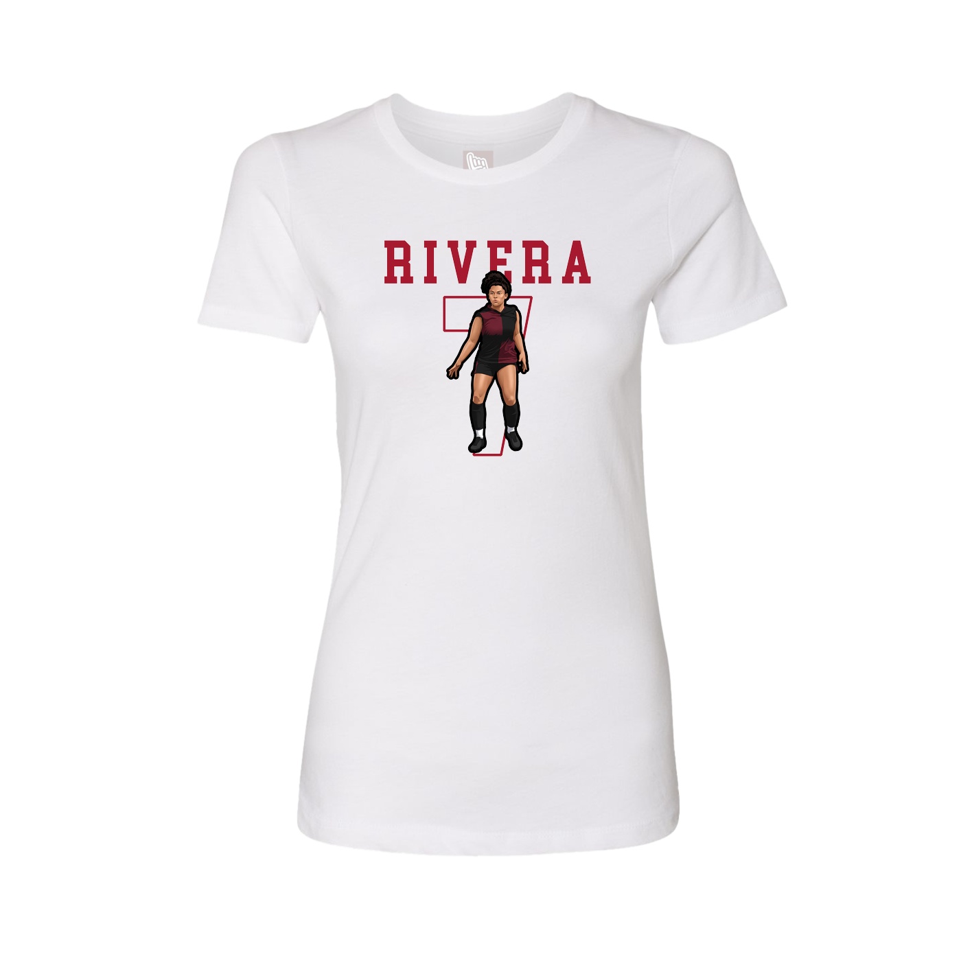 Fitted Women's Tee — Shirsey in White