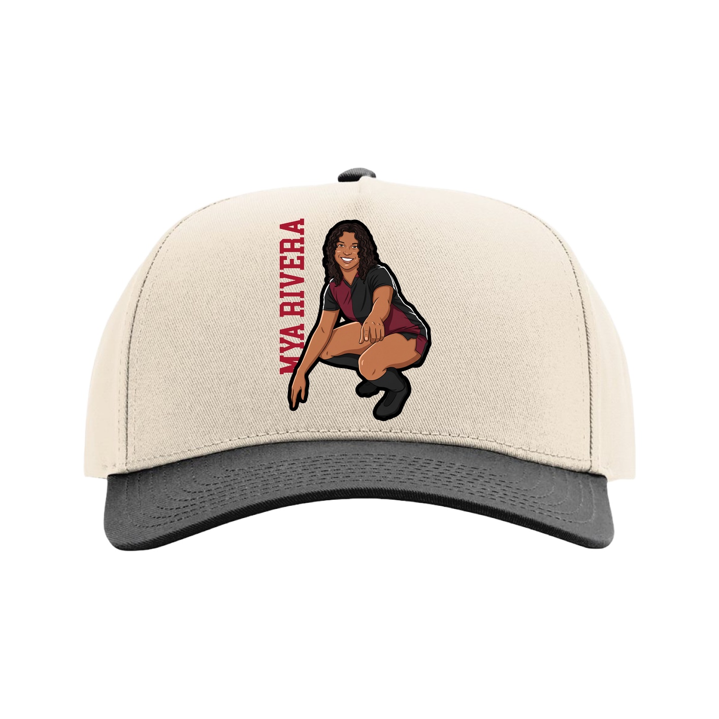Full Fabric Five-Panel Champ Cap