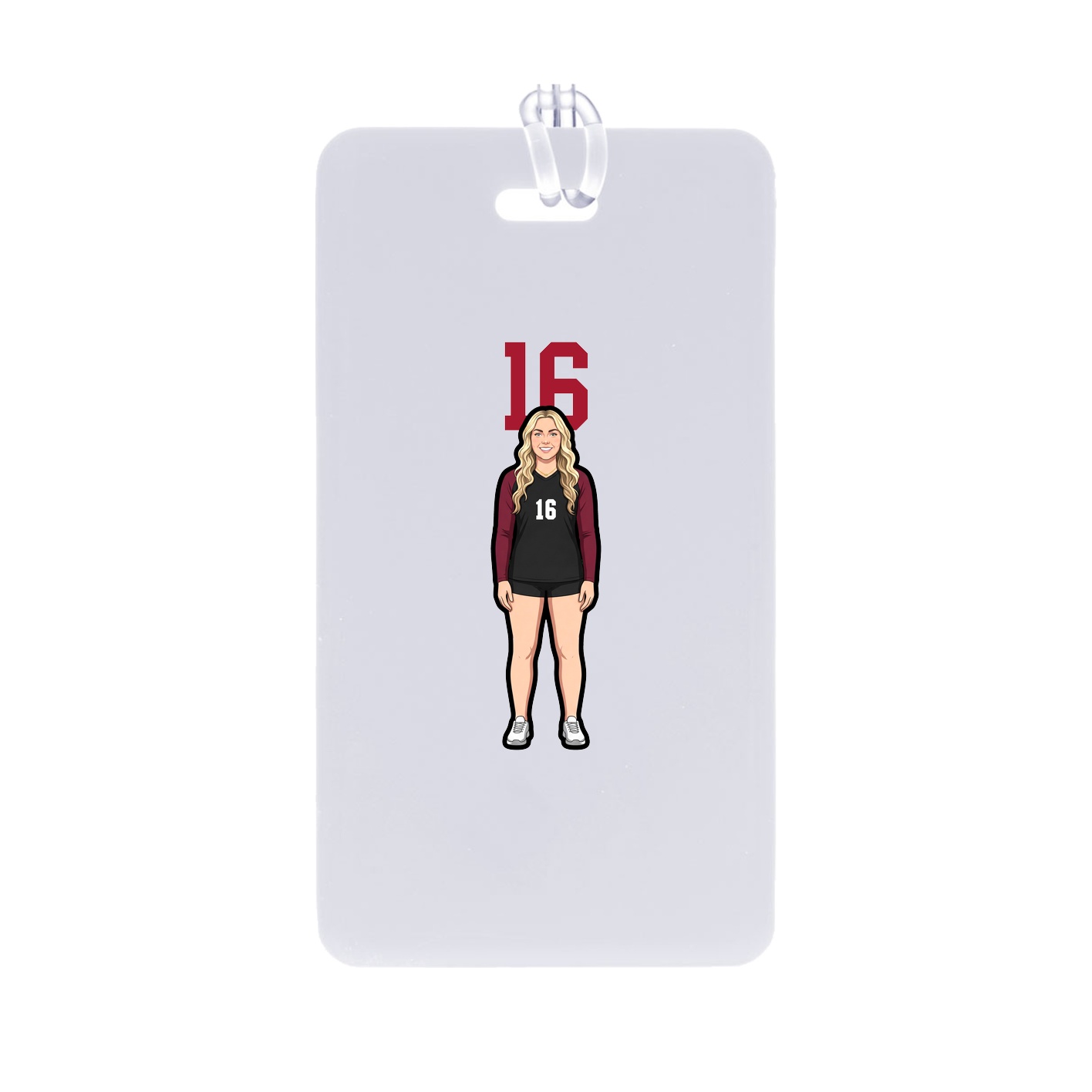 Bag Tag — Number Top in Classic