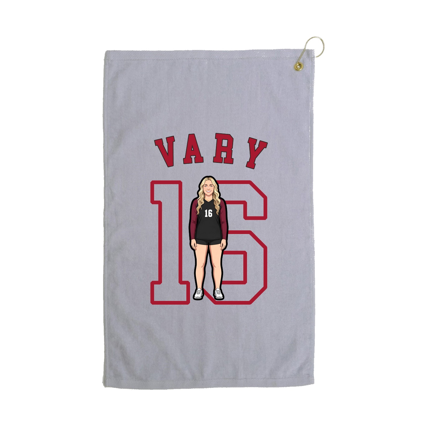 Golf Towel — Shirsey Arch in Grey