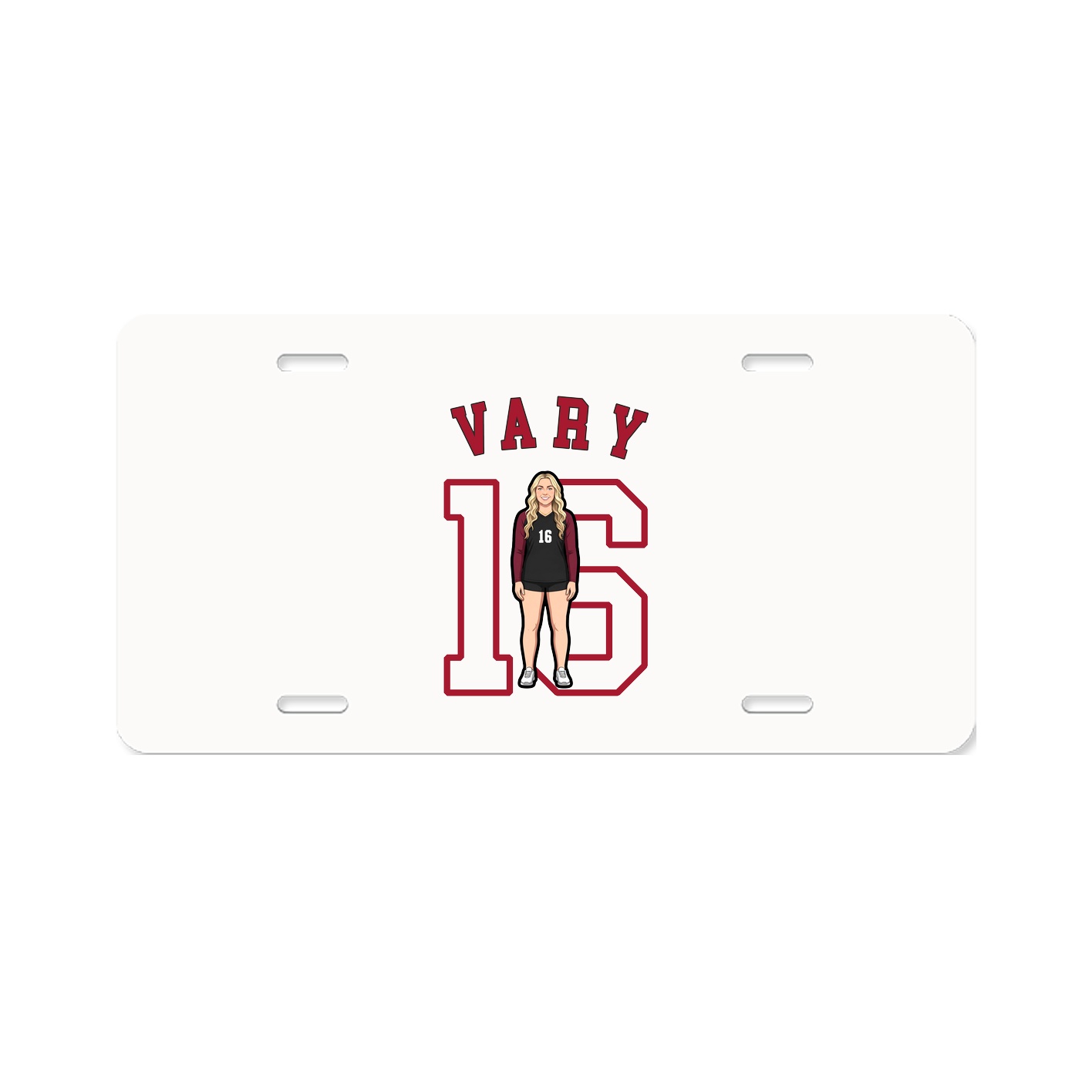 License Plate — Shirsey Arch in Classic