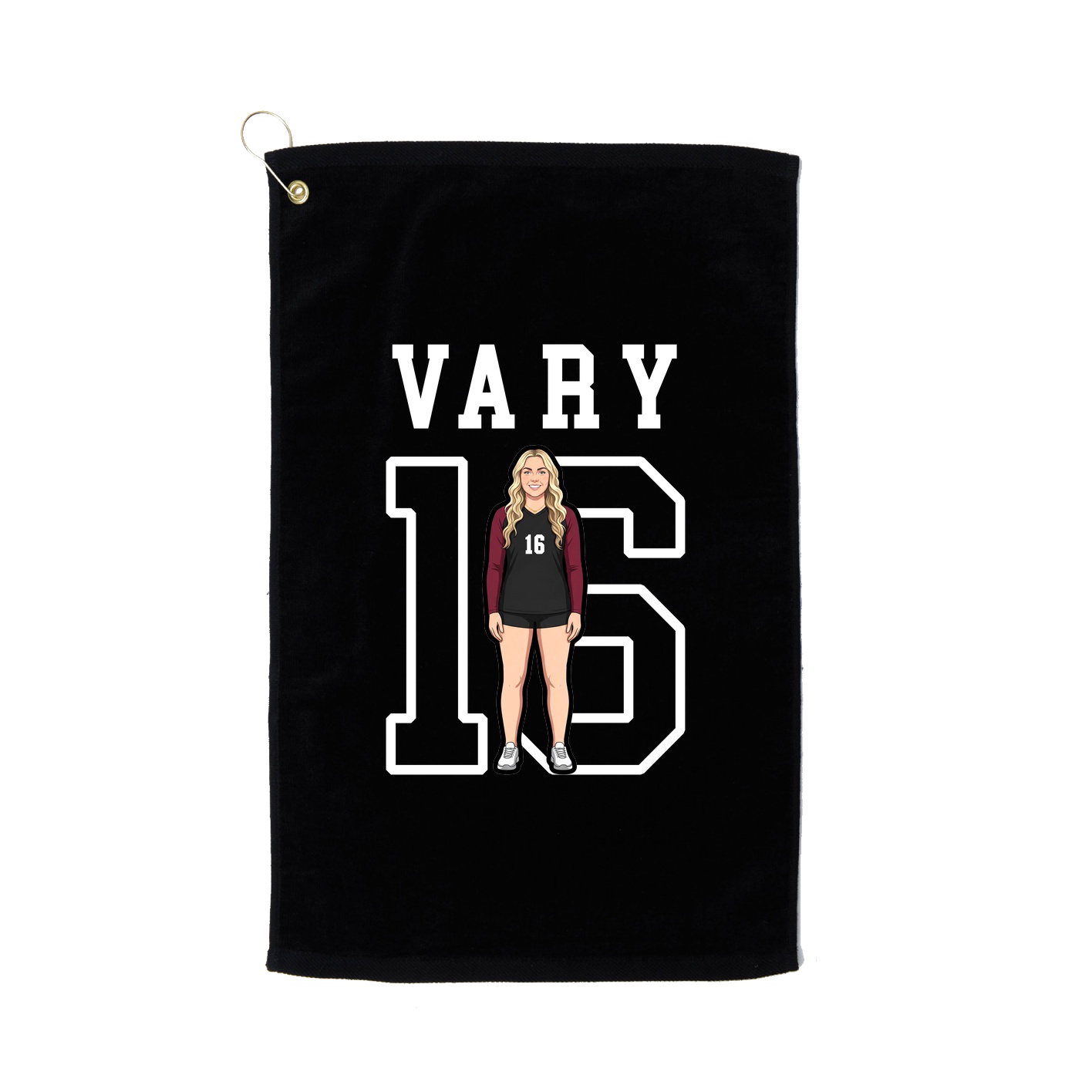 Golf Towel — Shirsey in Black