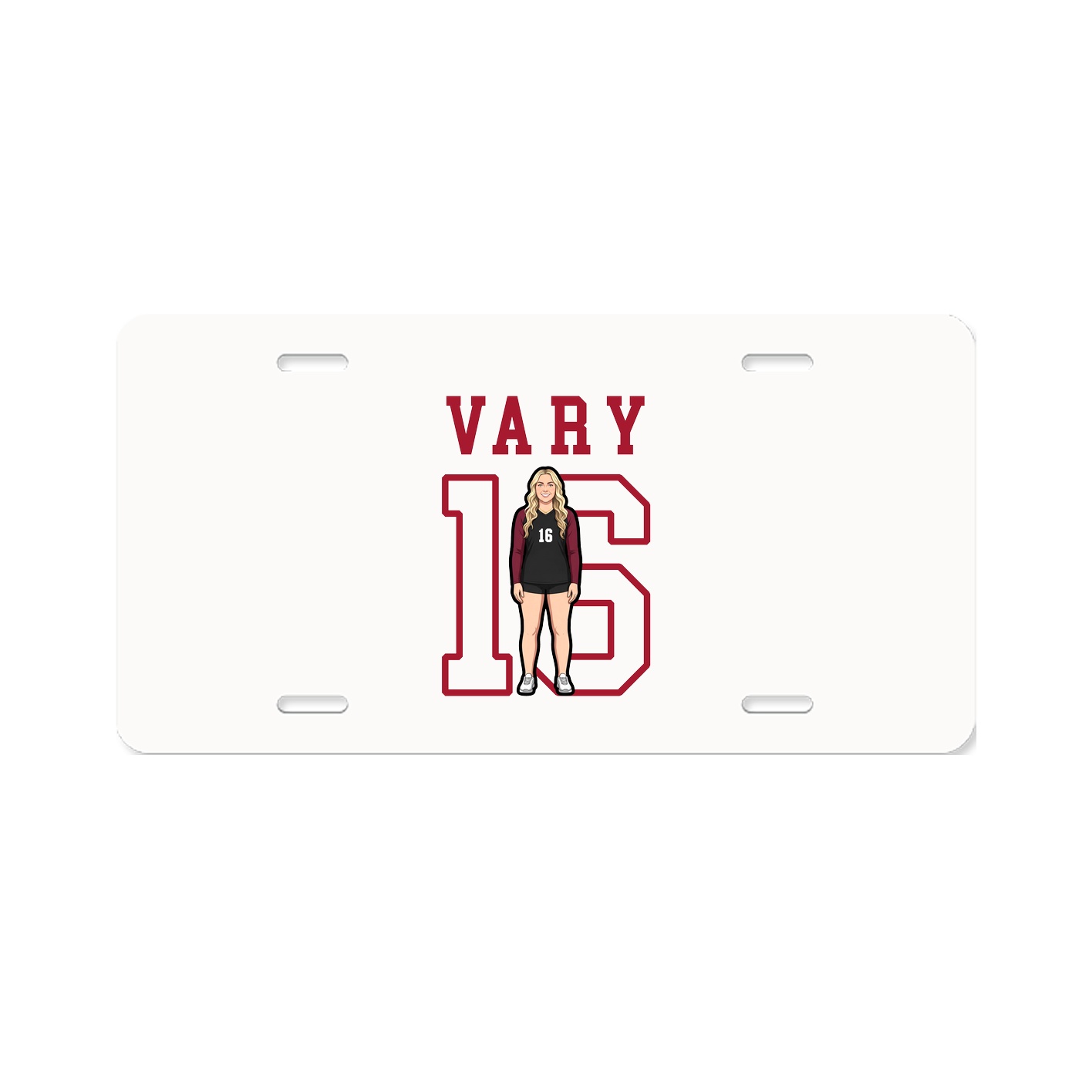 License Plate — Shirsey in Classic
