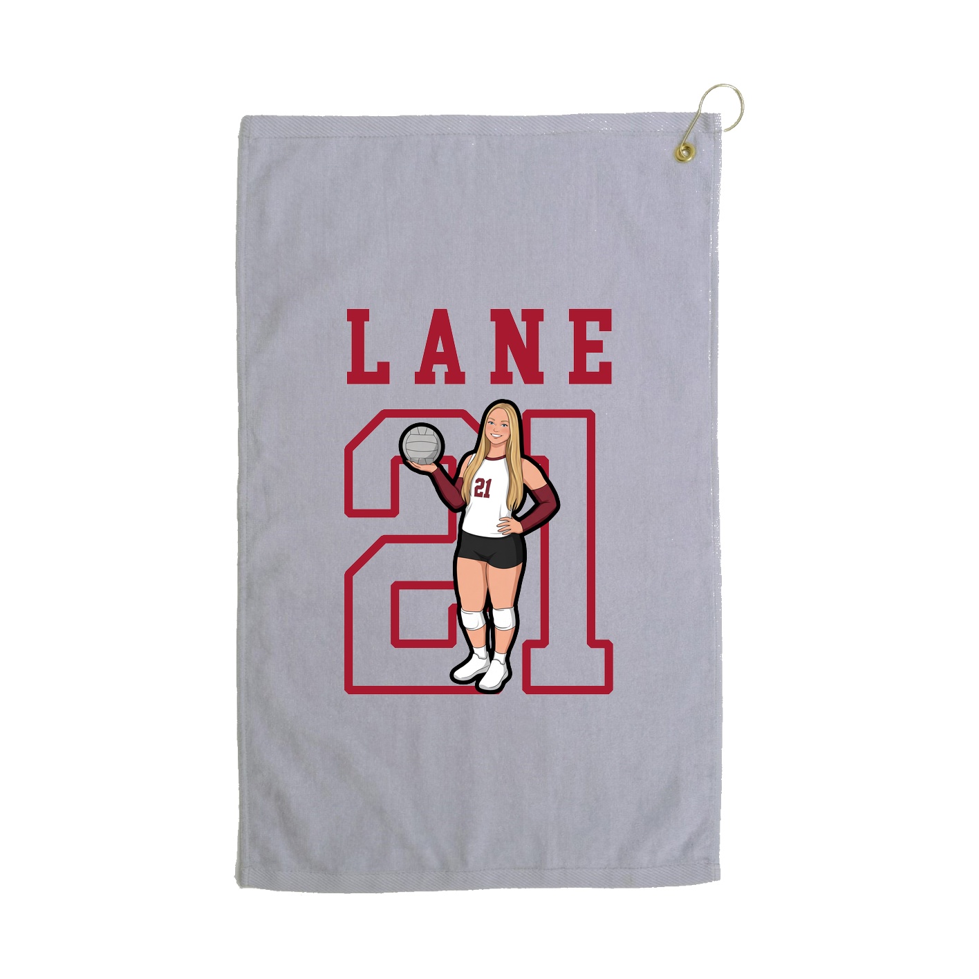 Golf Towel — Shirsey in Grey