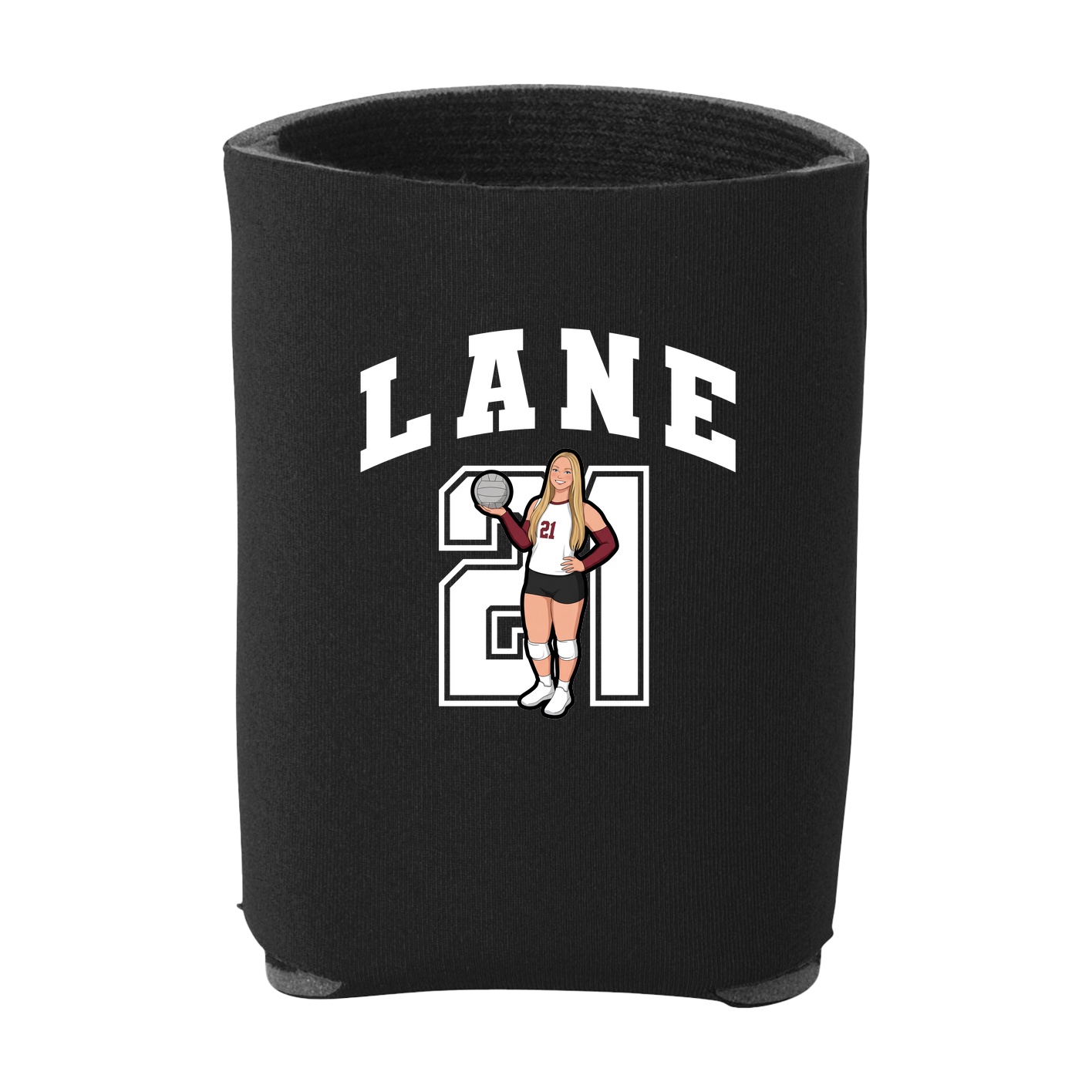 Can Holder — Number in Black
