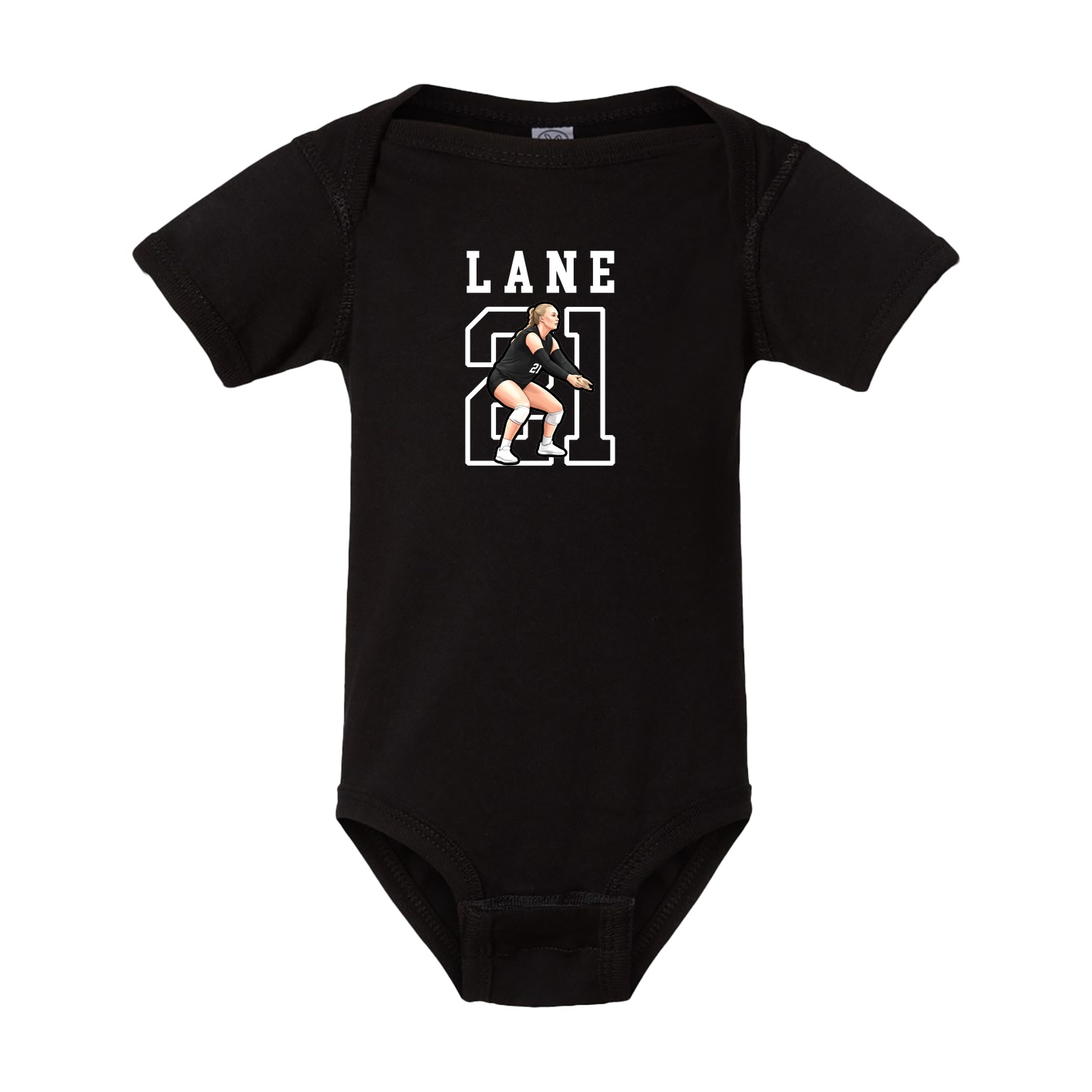Baby Onesie — Shirsey in Black