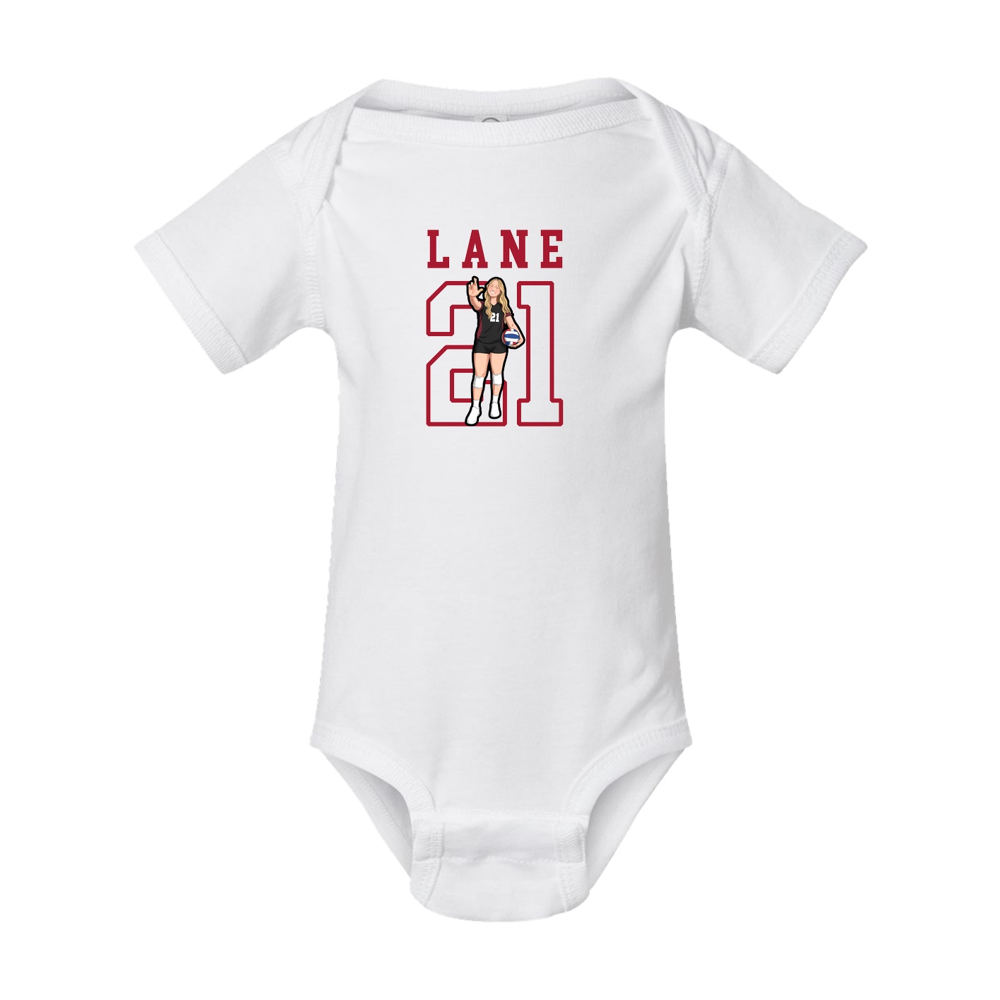 Baby Onesie — Shirsey in White
