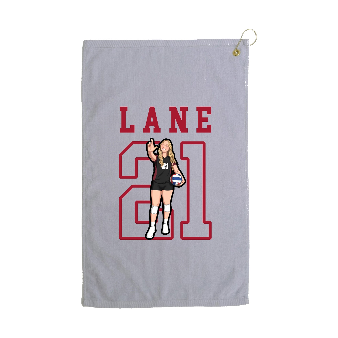 Golf Towel — Shirsey in Grey