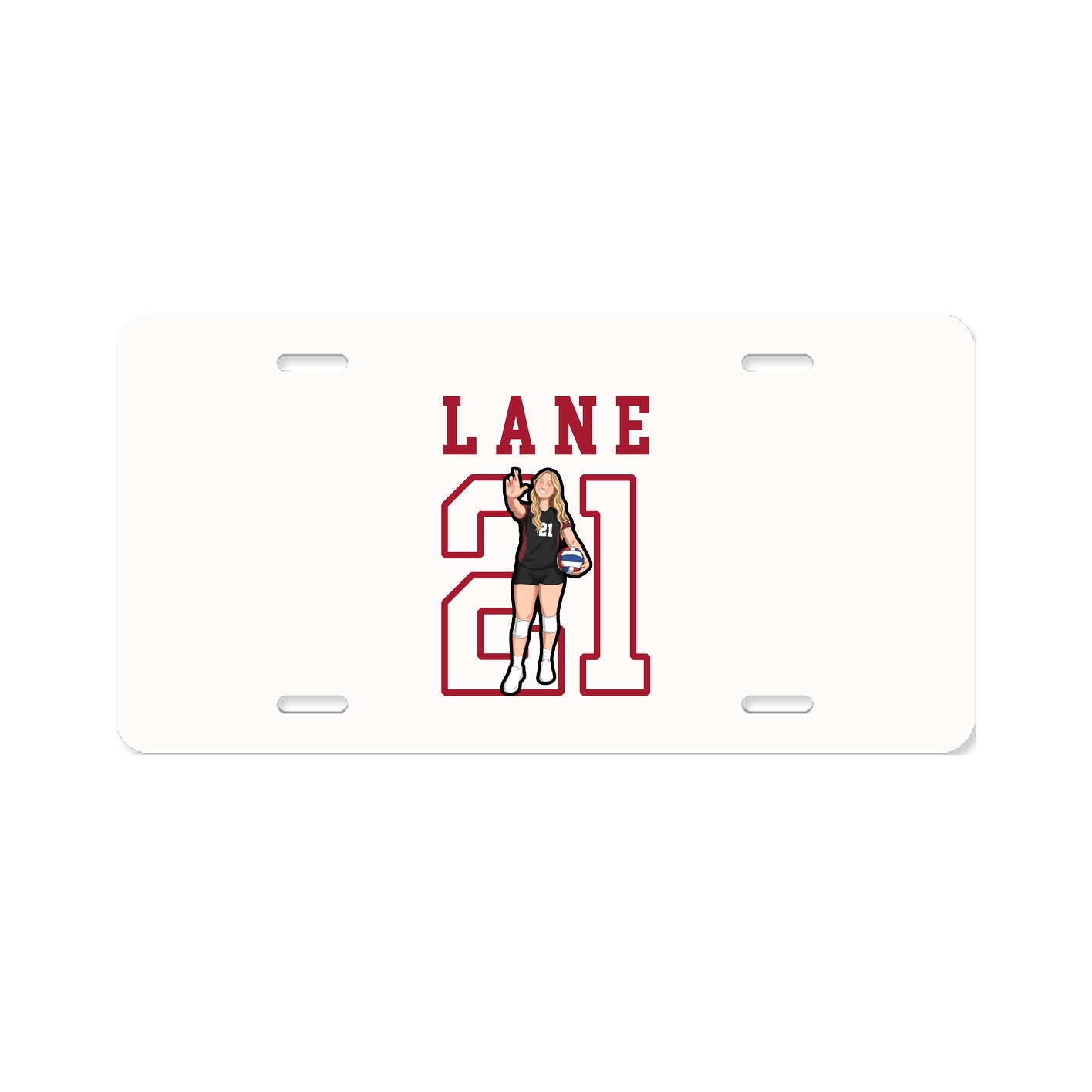 License Plate — Shirsey in Classic