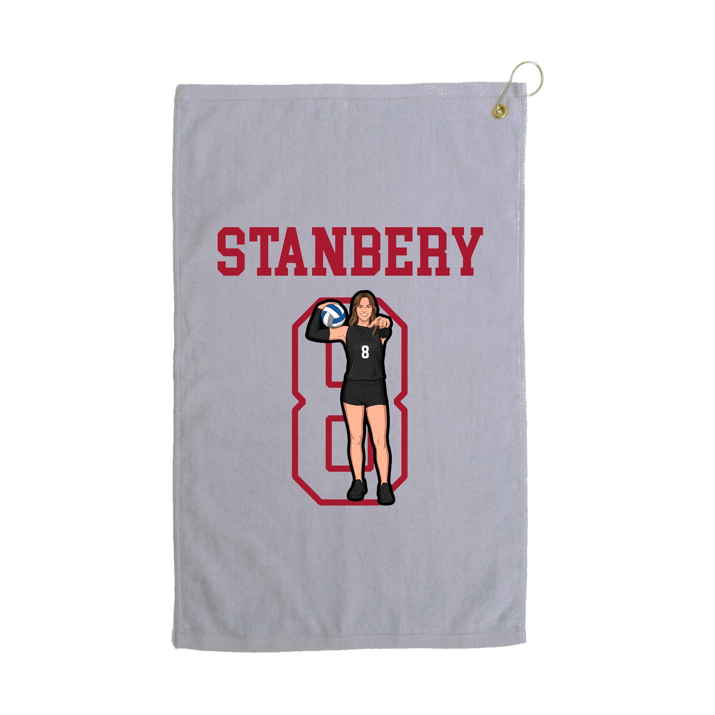 Golf Towel — Shirsey in Grey