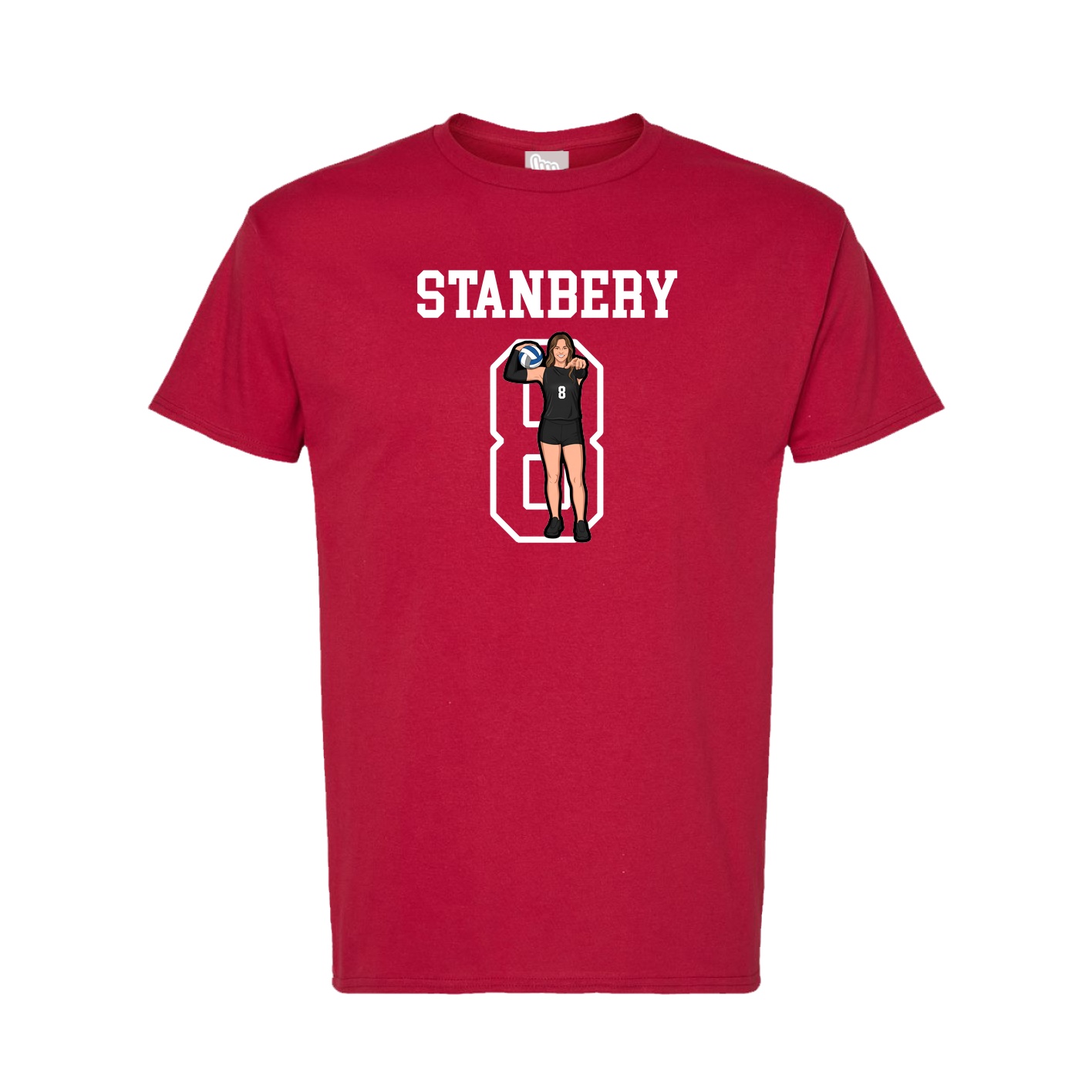 Tee — Shirsey in Crimson