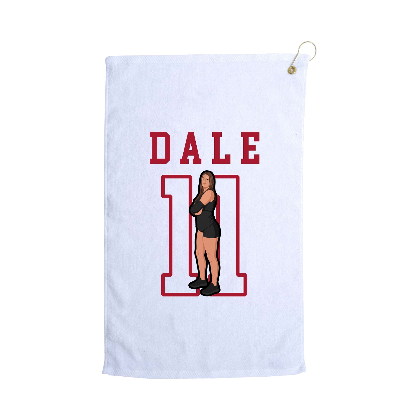 Golf Towel — Shirsey in White
