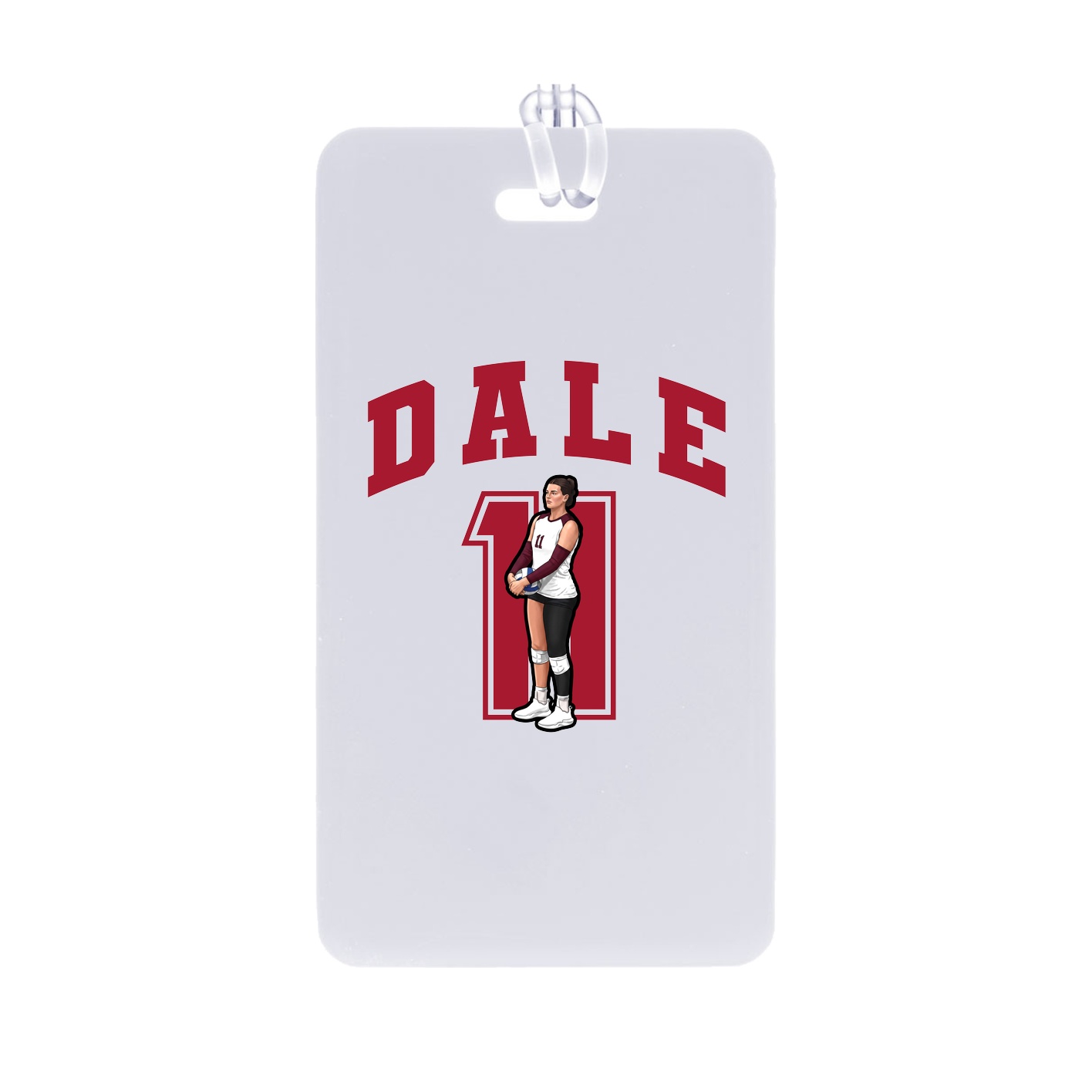 Bag Tag — Number in Classic