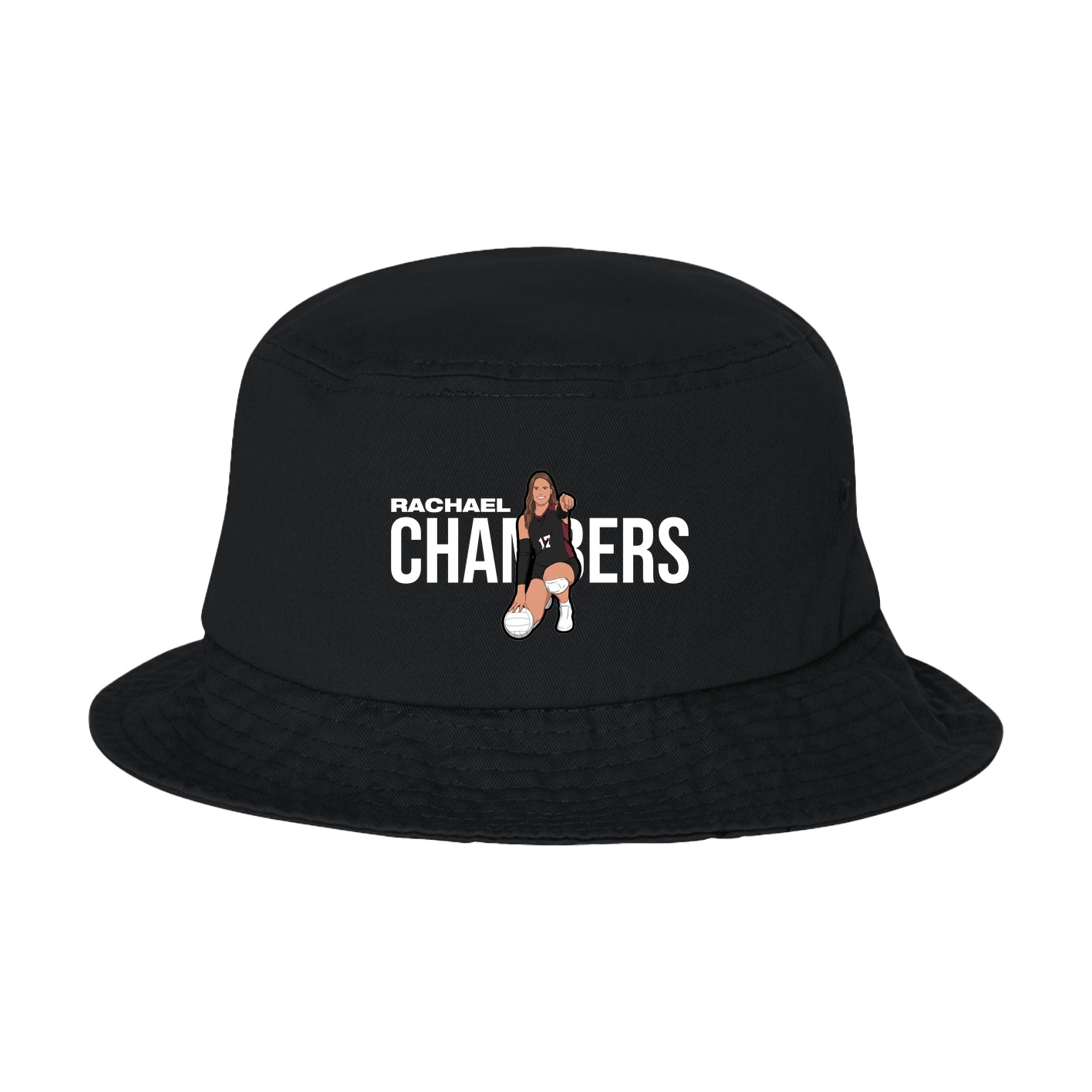Bucket Cap — Player Name in Black