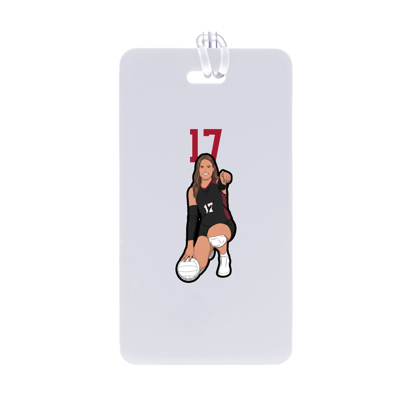 Bag Tag — Number Top in Classic
