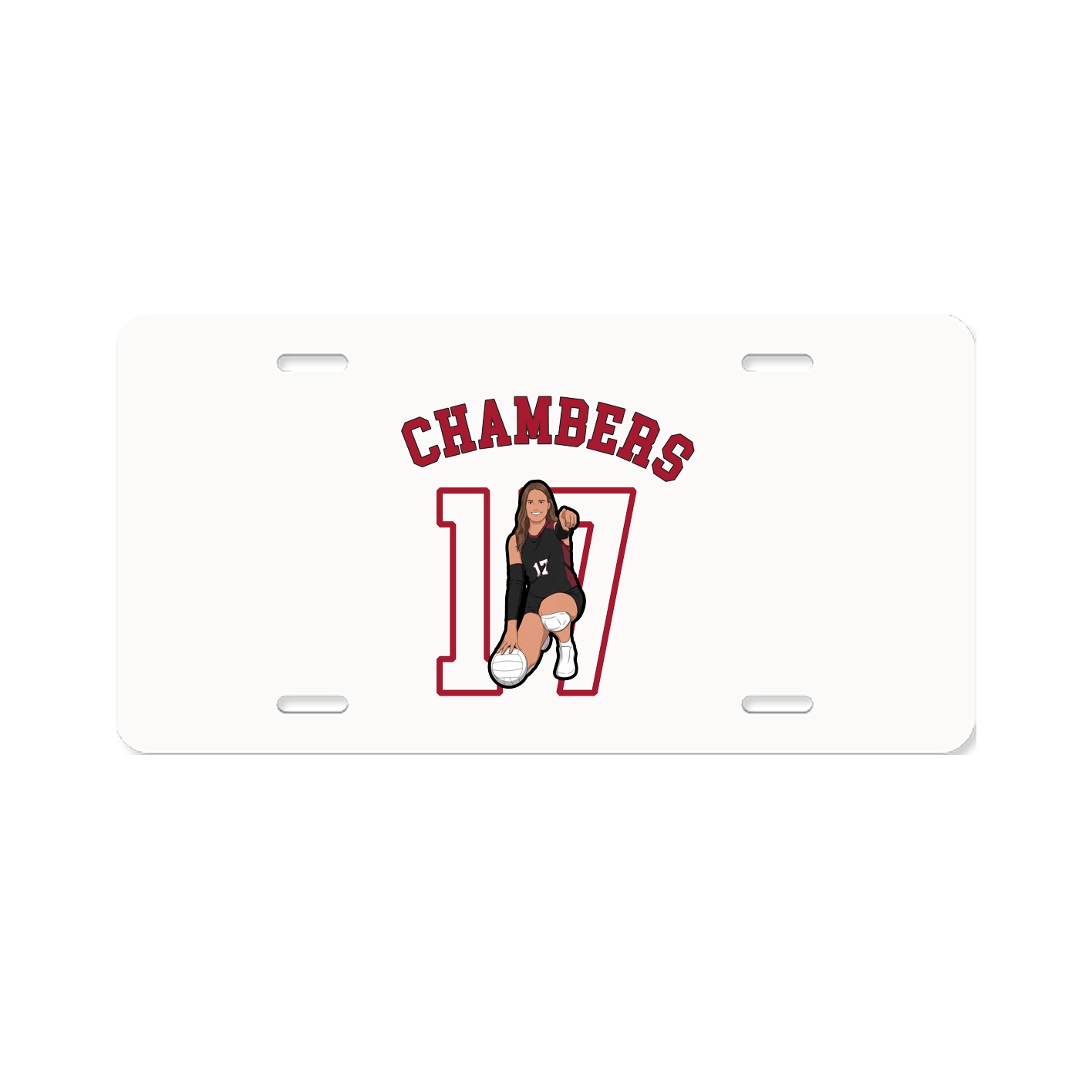 License Plate — Shirsey Arch in Classic