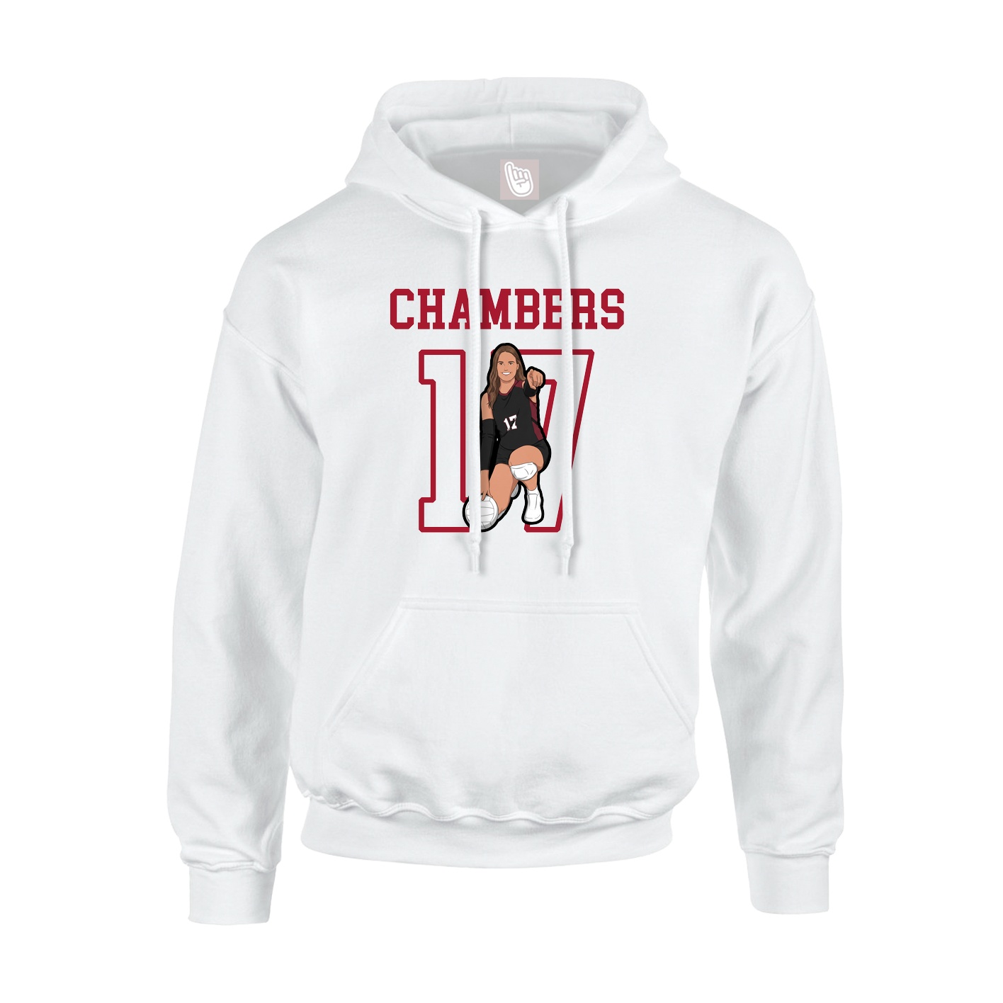 Youth Hoodie — Shirsey in White