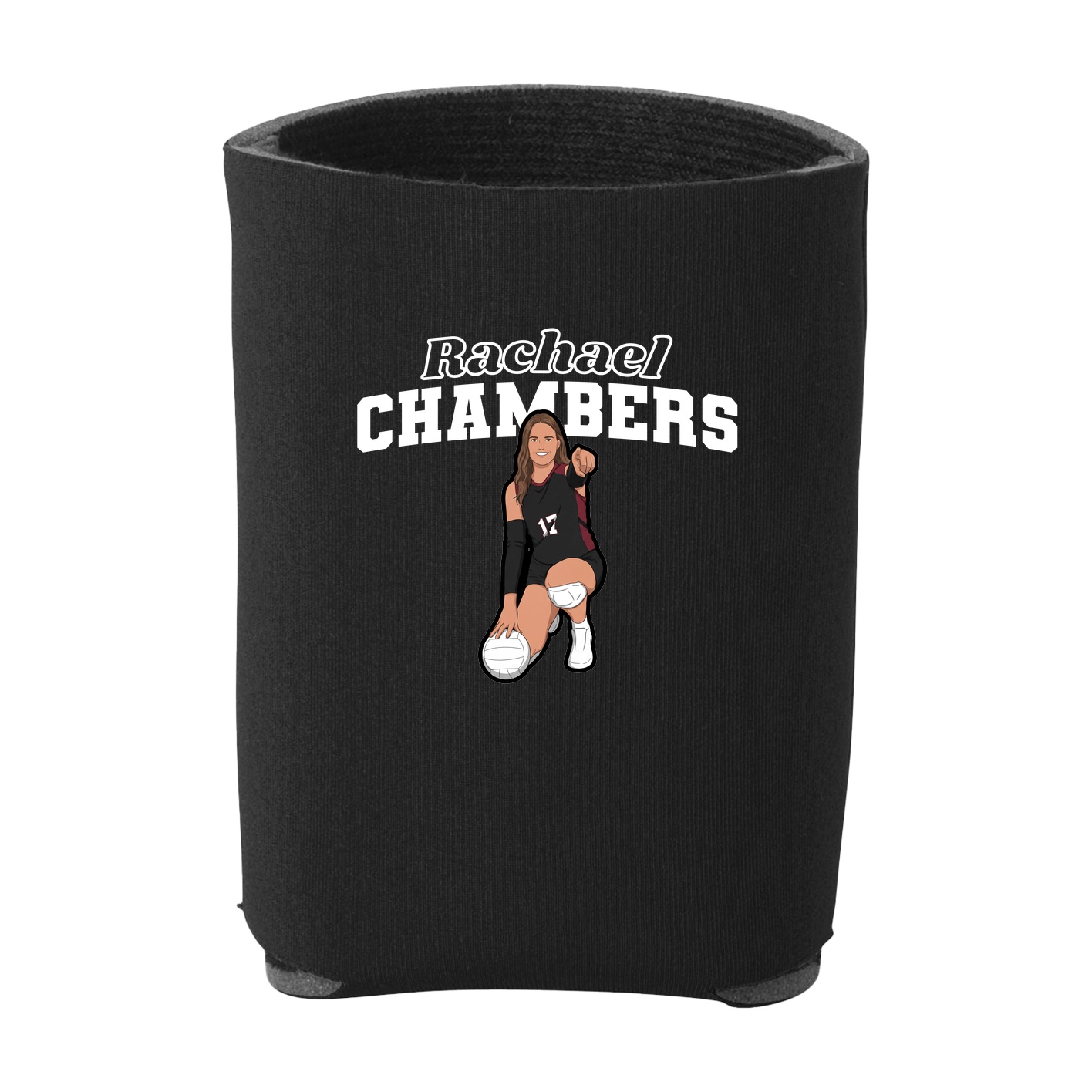 Can Holder — Name Arch in Black