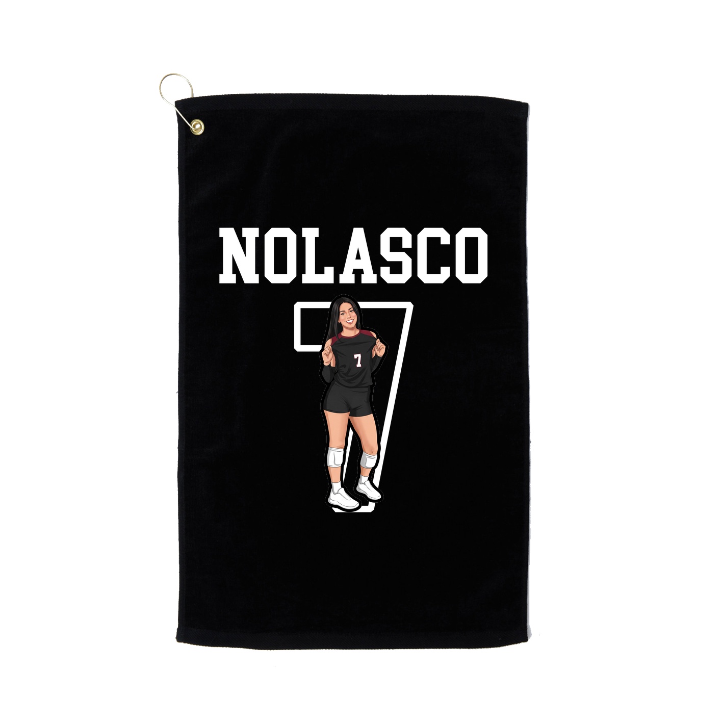 Golf Towel — Shirsey in Black