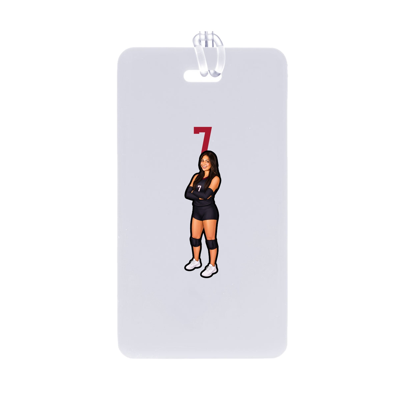 Bag Tag — Number Top in Classic