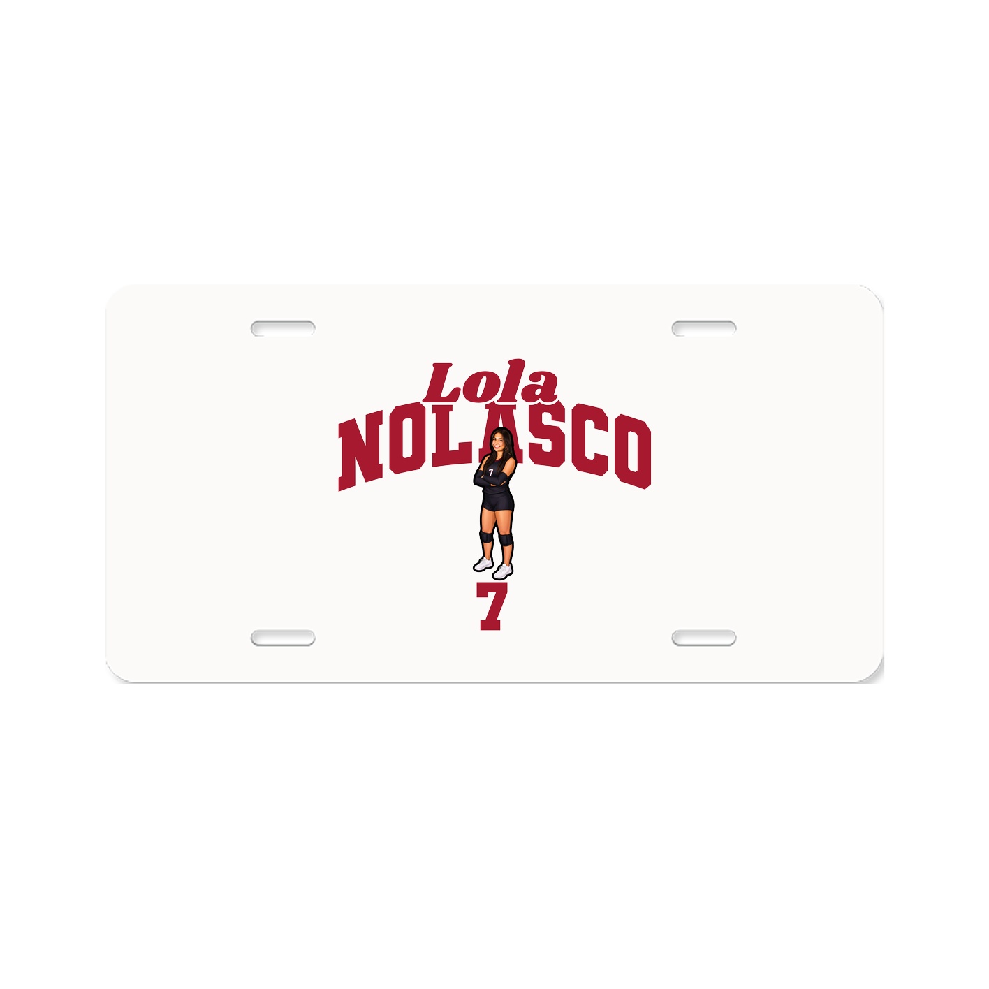 License Plate — Signature Arch in Classic
