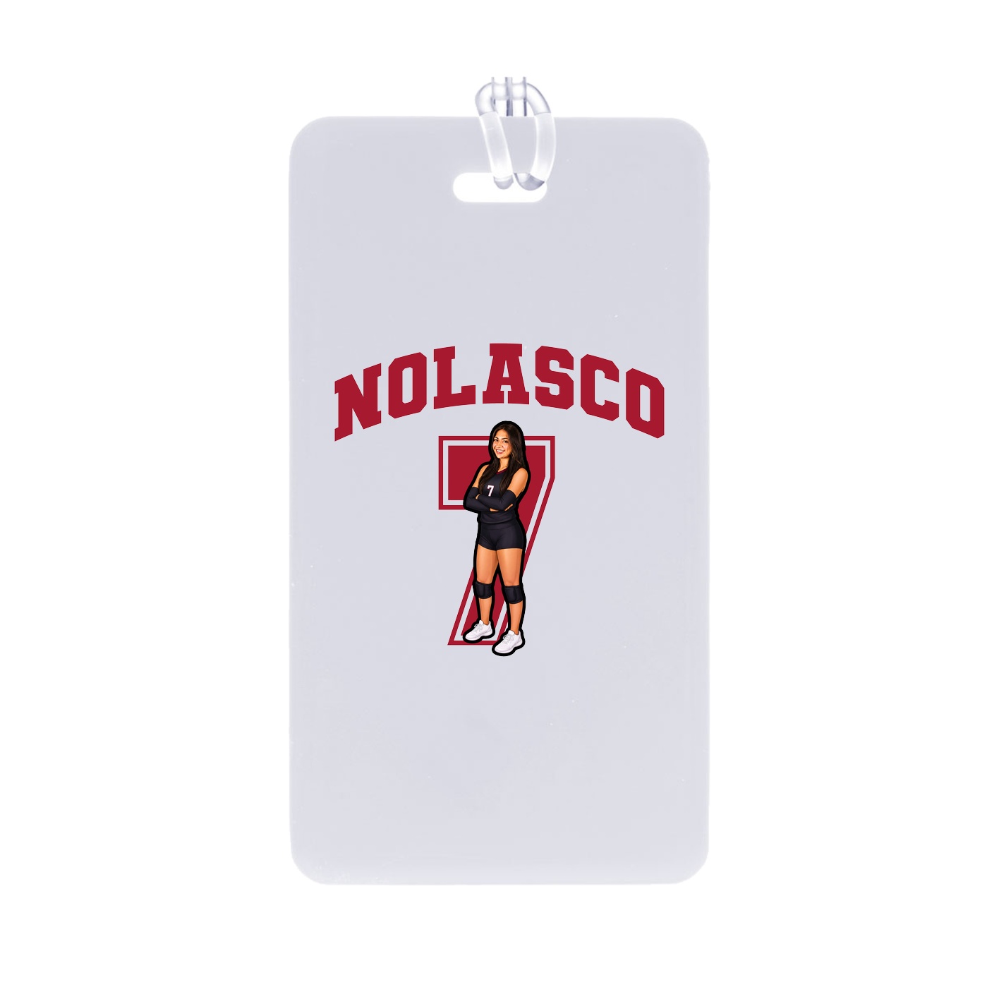 Bag Tag — Number in Classic