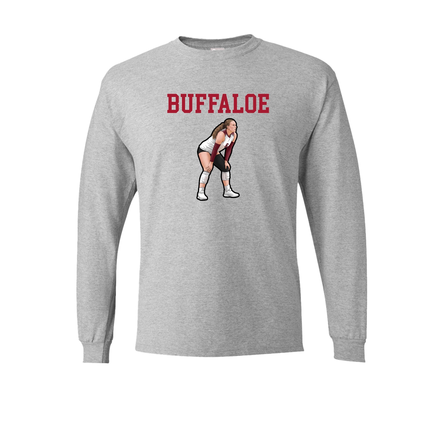 Long Sleeve Tee — Shirsey in Grey
