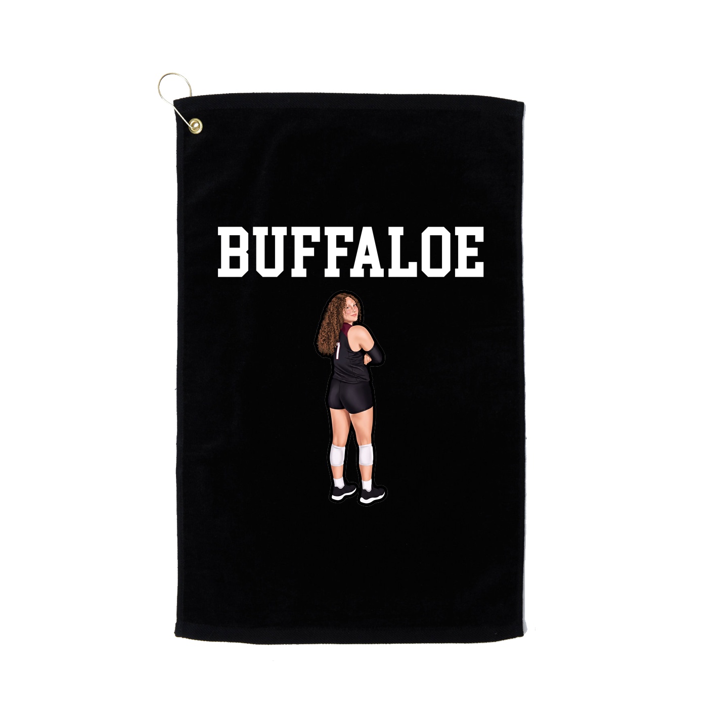 Golf Towel — Shirsey in Black