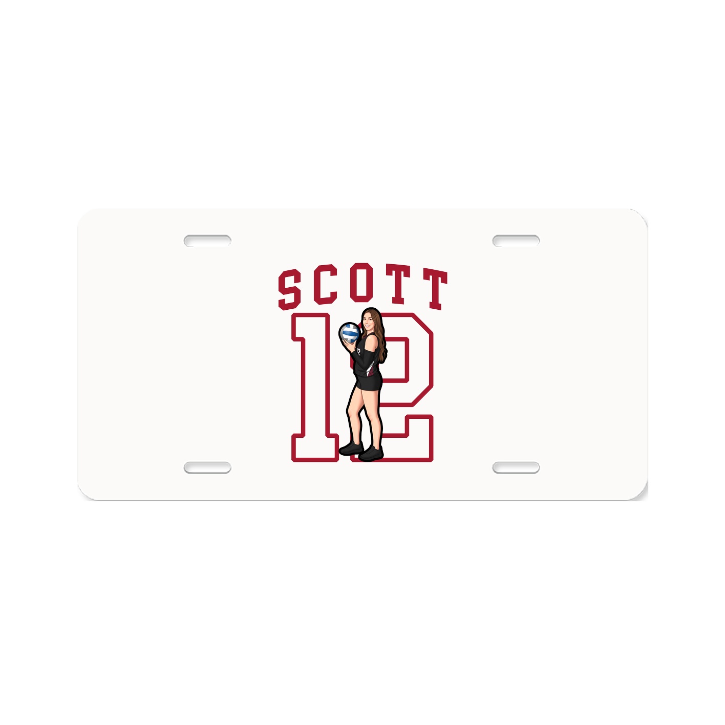 Aluminum License Plate