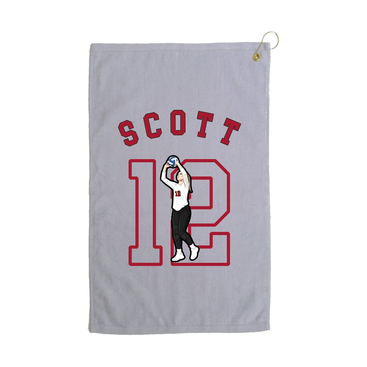 Terry Velour Golf Towel