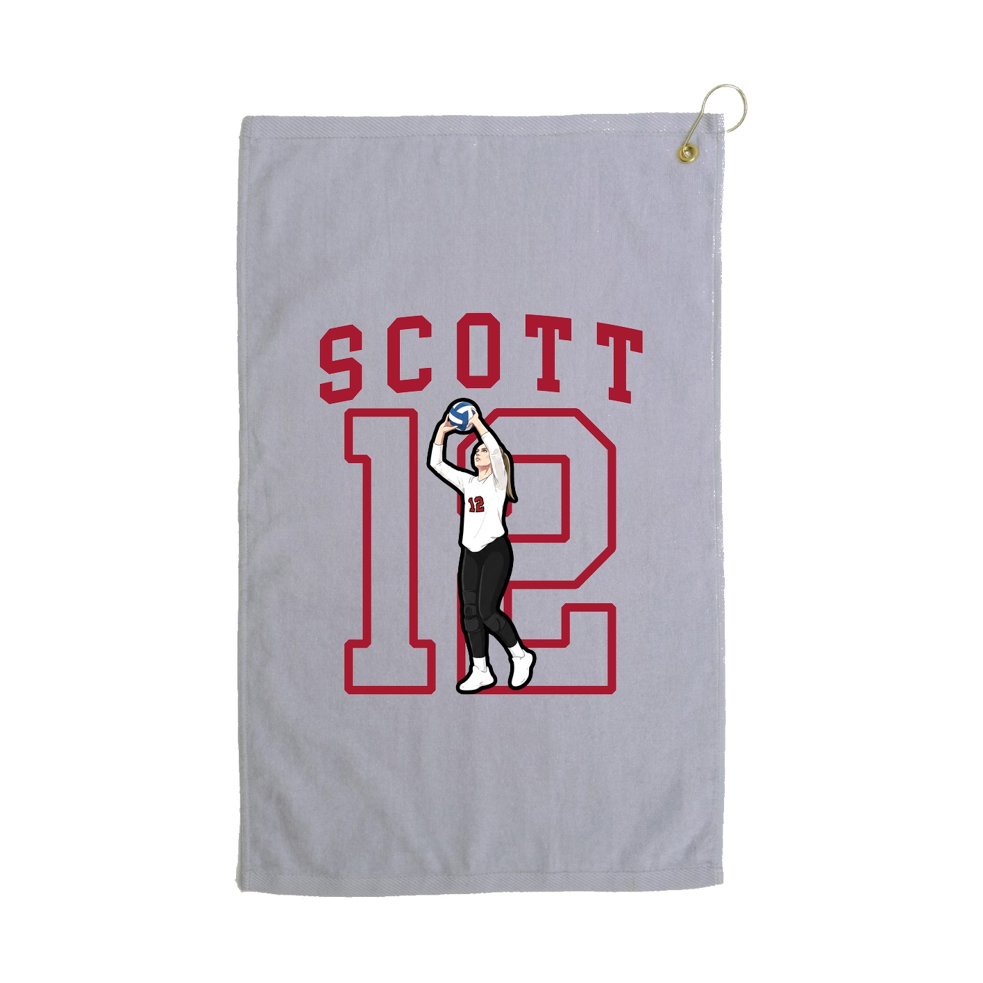 Golf Towel — Shirsey in Grey
