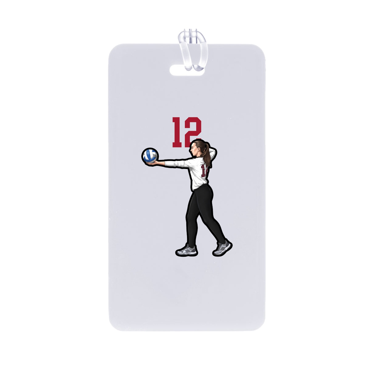 Bag Tag — Number Top in Classic
