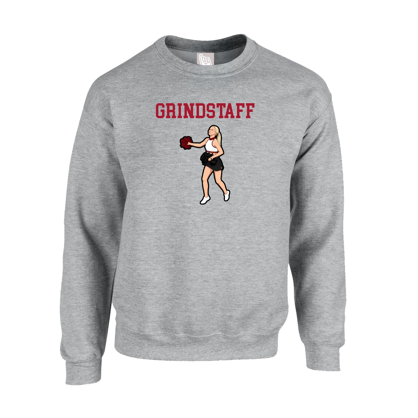 Fleece Crew — Shirsey in Grey