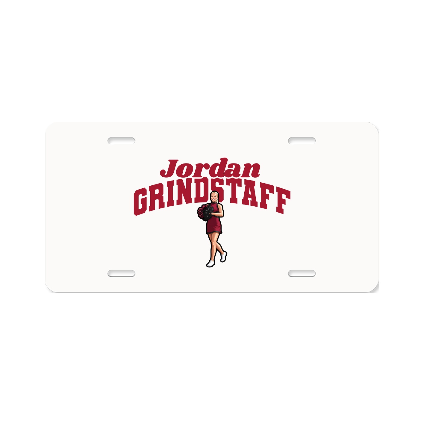 License Plate — Signature Arch in Classic