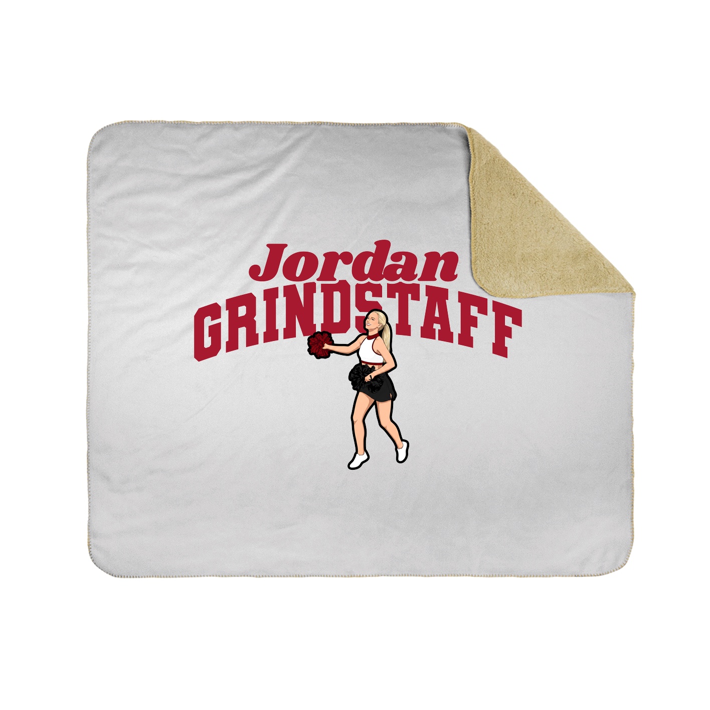 Throw Blanket — Signature Arch in White