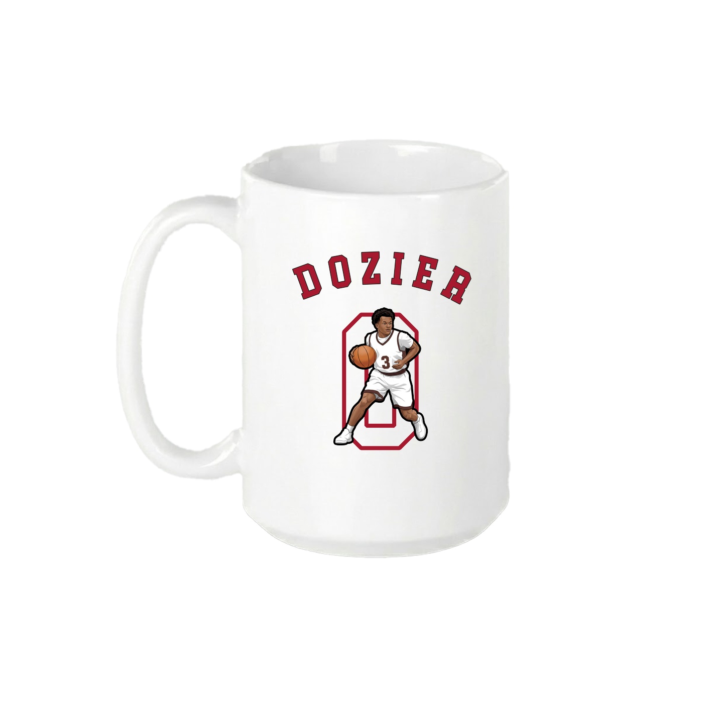 15oz Coffee Mug — Shirsey Arch in White